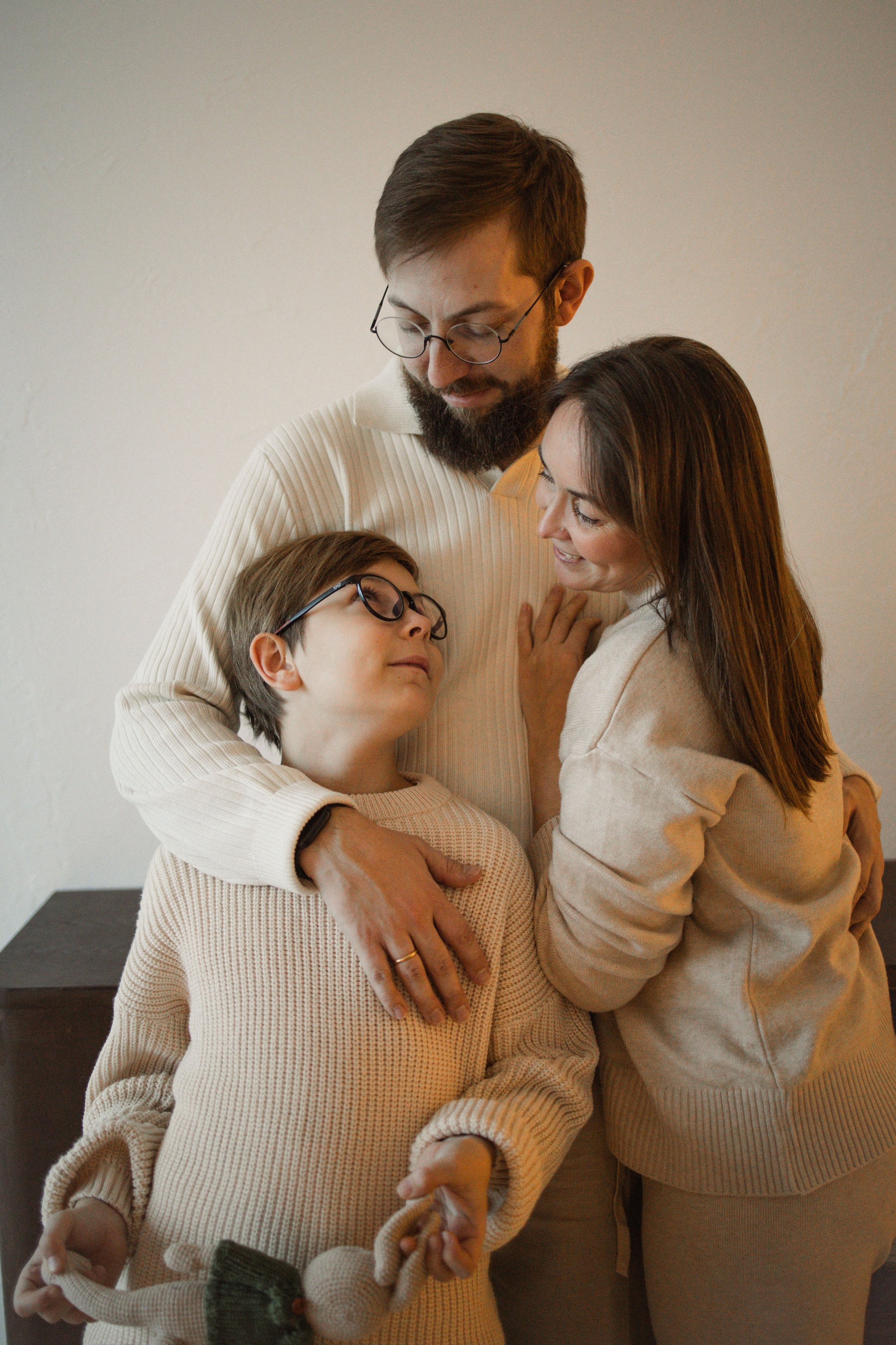 Новогодняя фотосъемка в студии. Семейный видеограф в Москве Элина Ладова