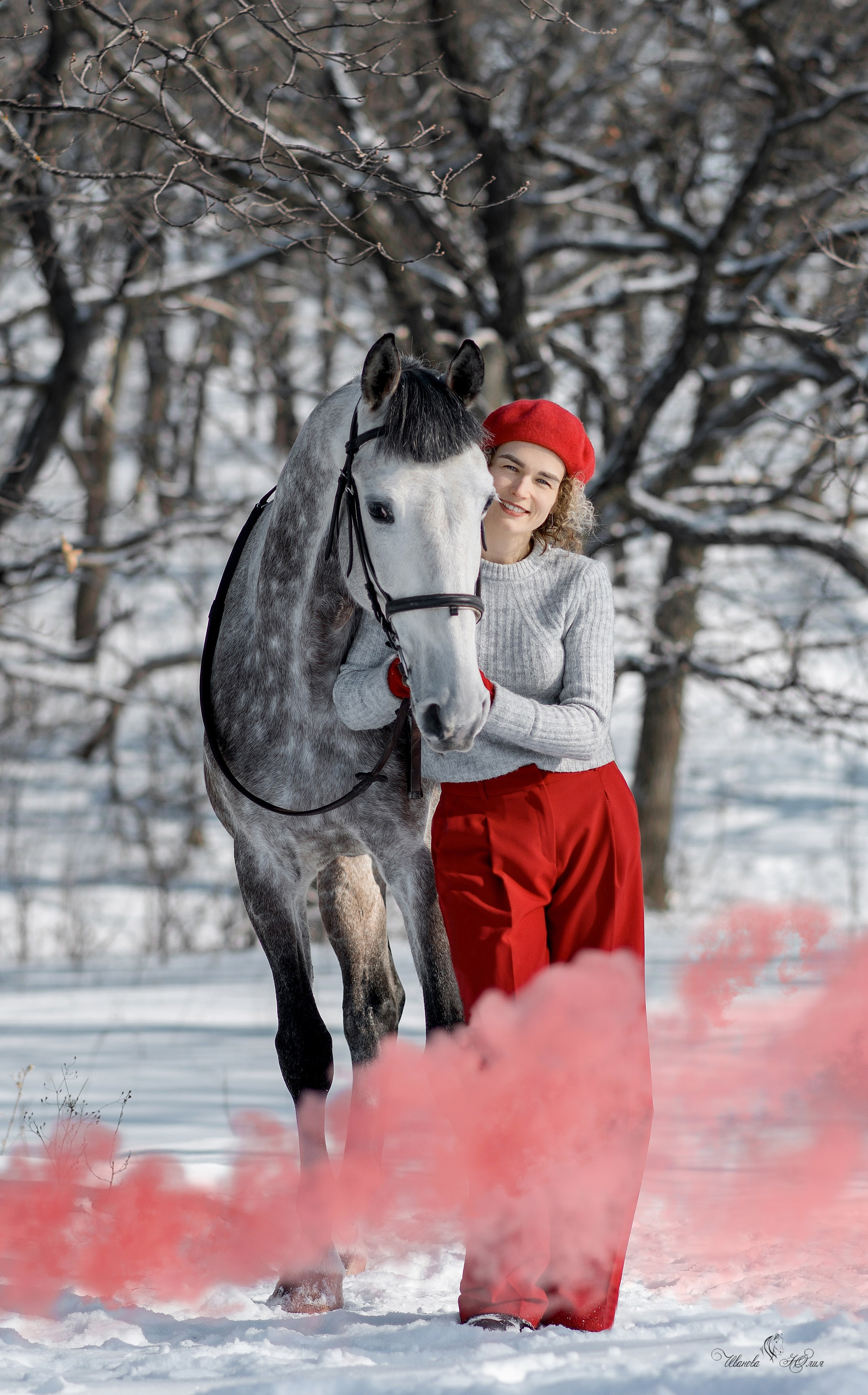 Инна и Узор. Конный фотограф в Саратове Юлия Иванова
