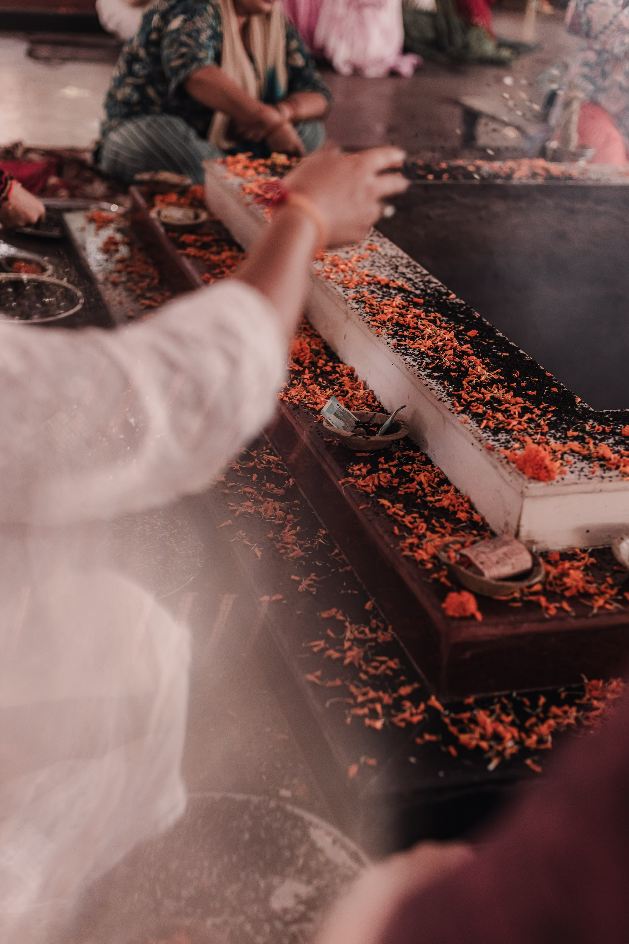 Navaratri yajna at Devraha Baba Ji ashram. Мариам Багдасарян