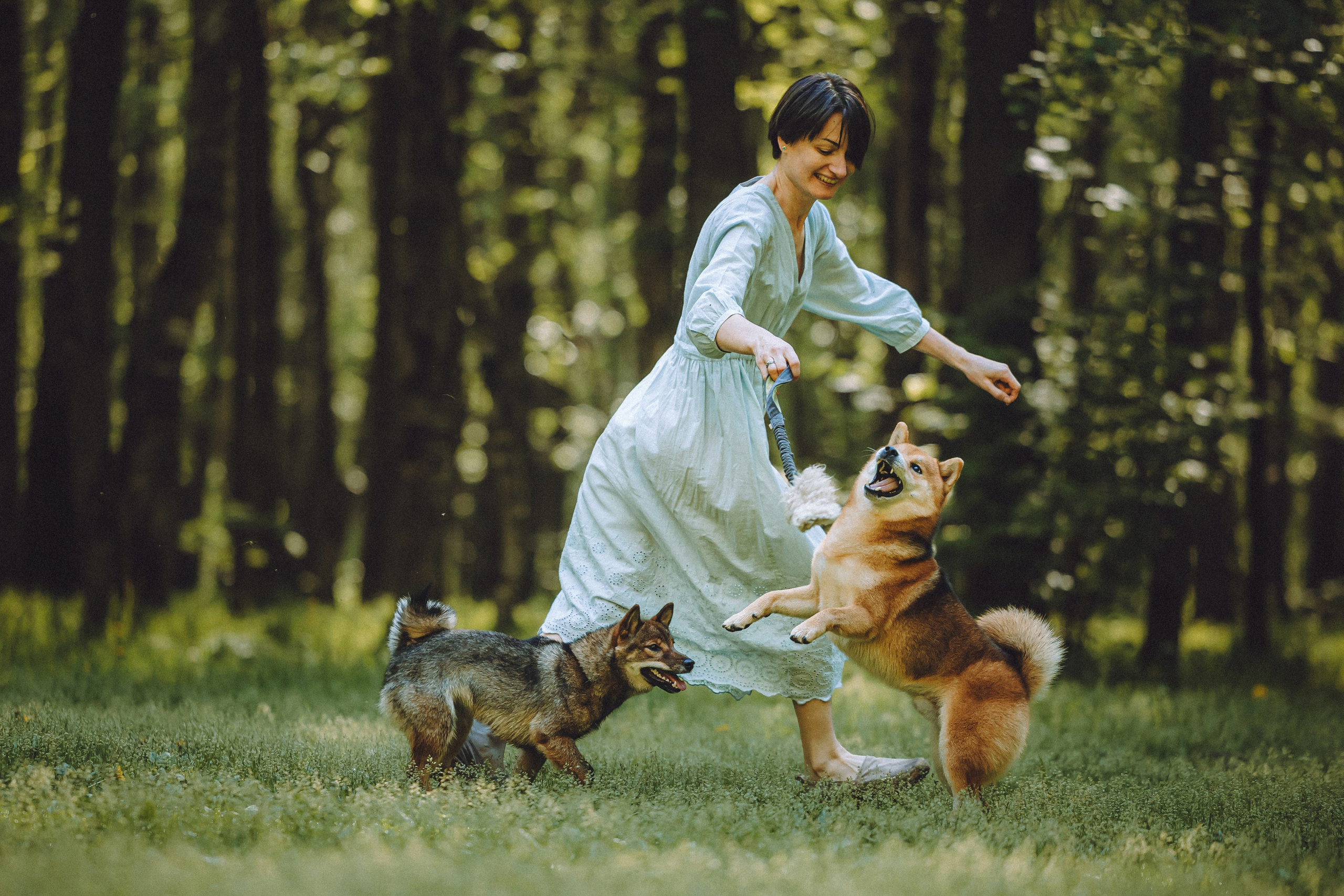 Шед, Цири, Чиби, Цера и их семья