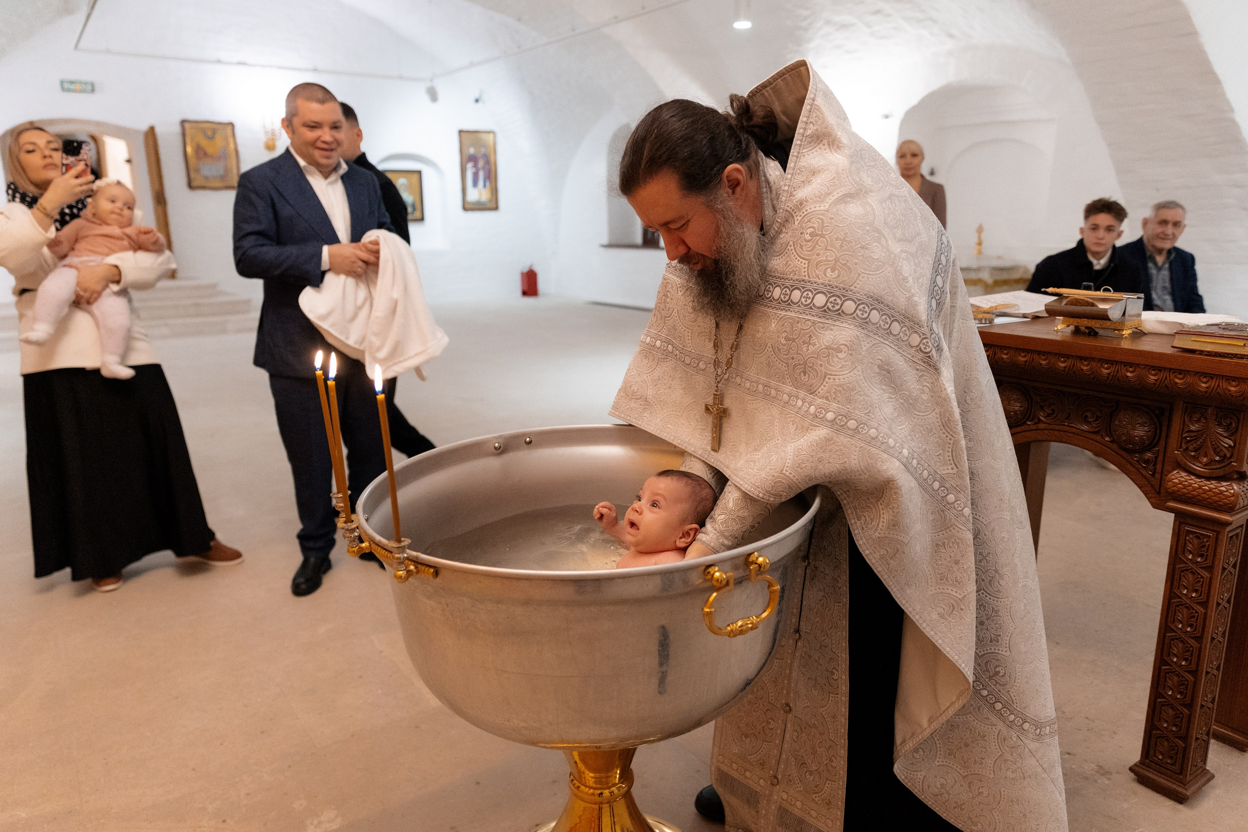 Крещение Матвея. Свадебный фотограф в Москве