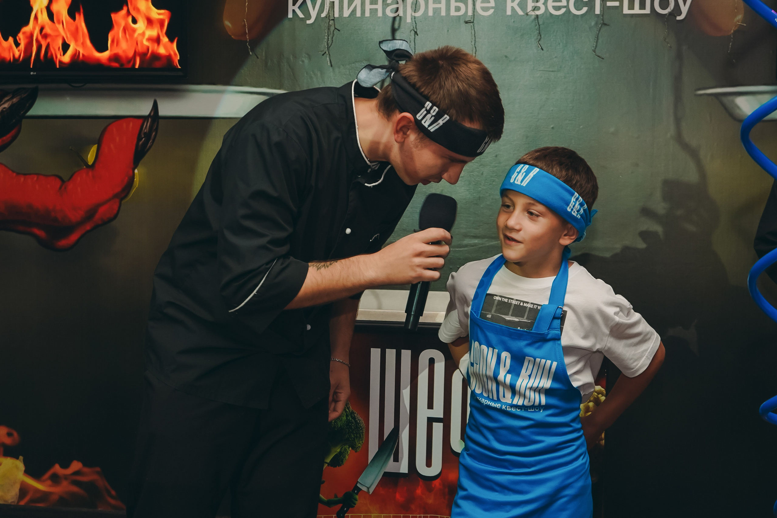 Репортаж'' шоу кухня ''. Главная