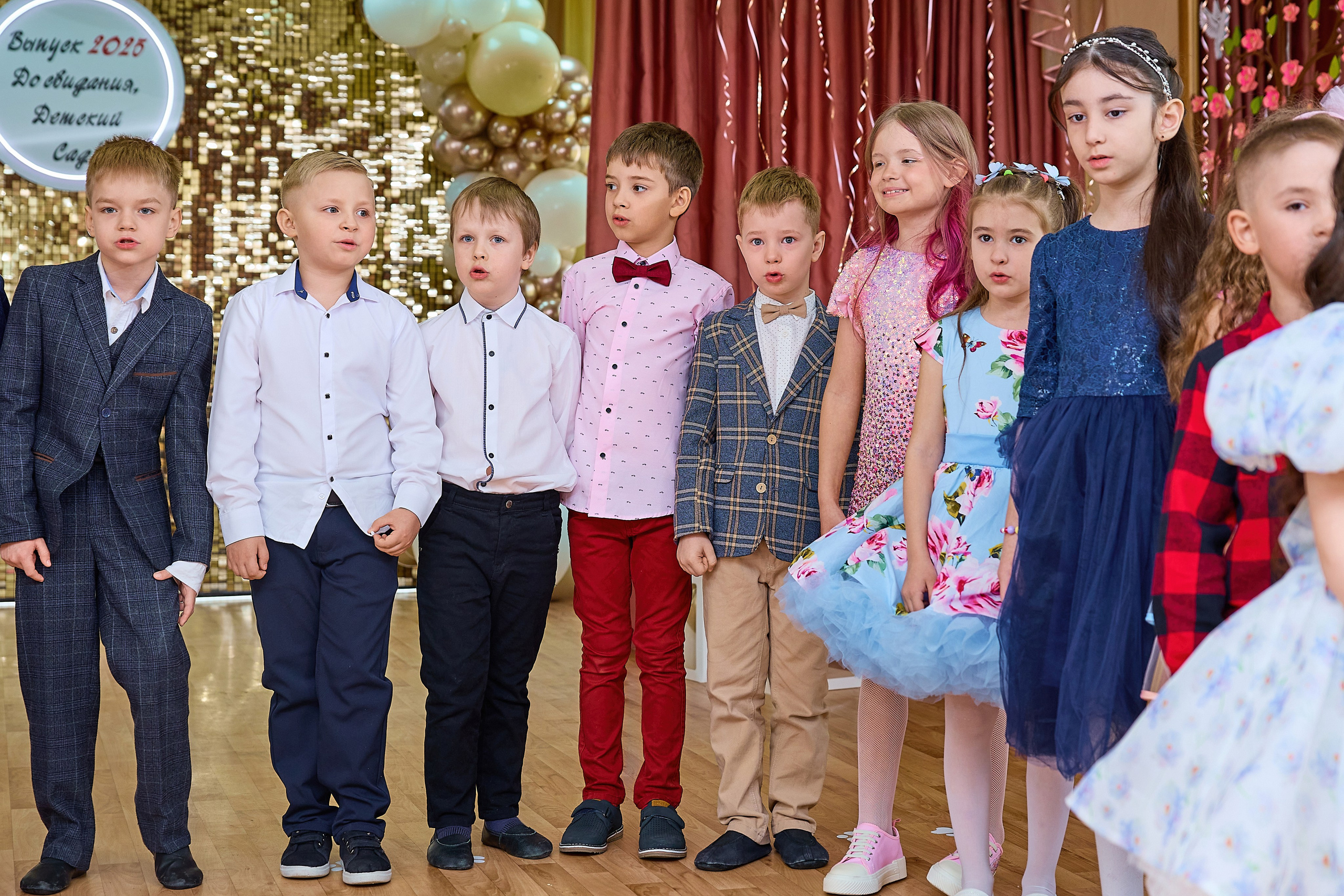 Фотосъёмка выпускного утренника в детском саду. Выпускные альбомы в Москве фотограф Алина Пащук