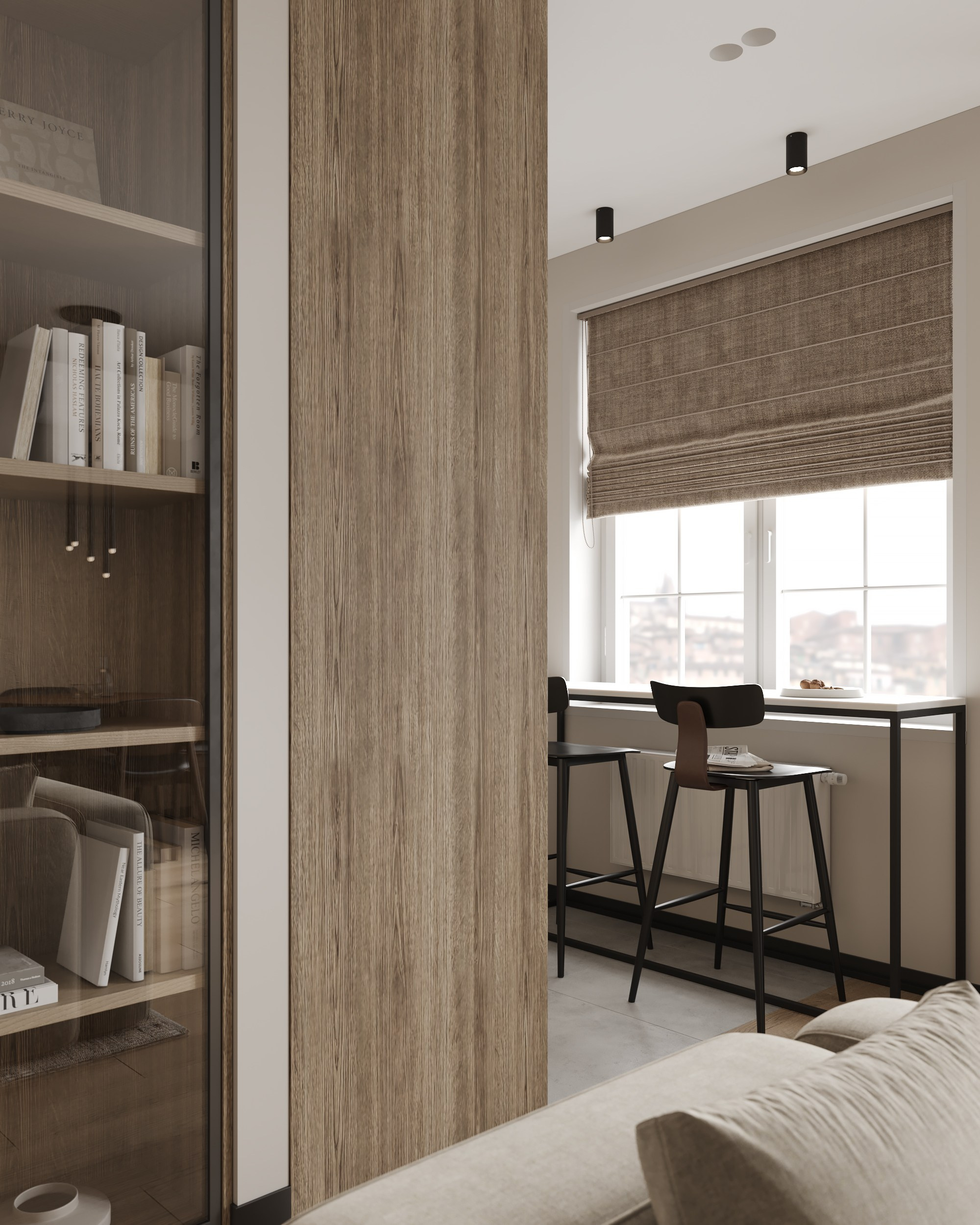 Modern Beige. Дизайн интерьера | 3D визуализация | Миланская Марина