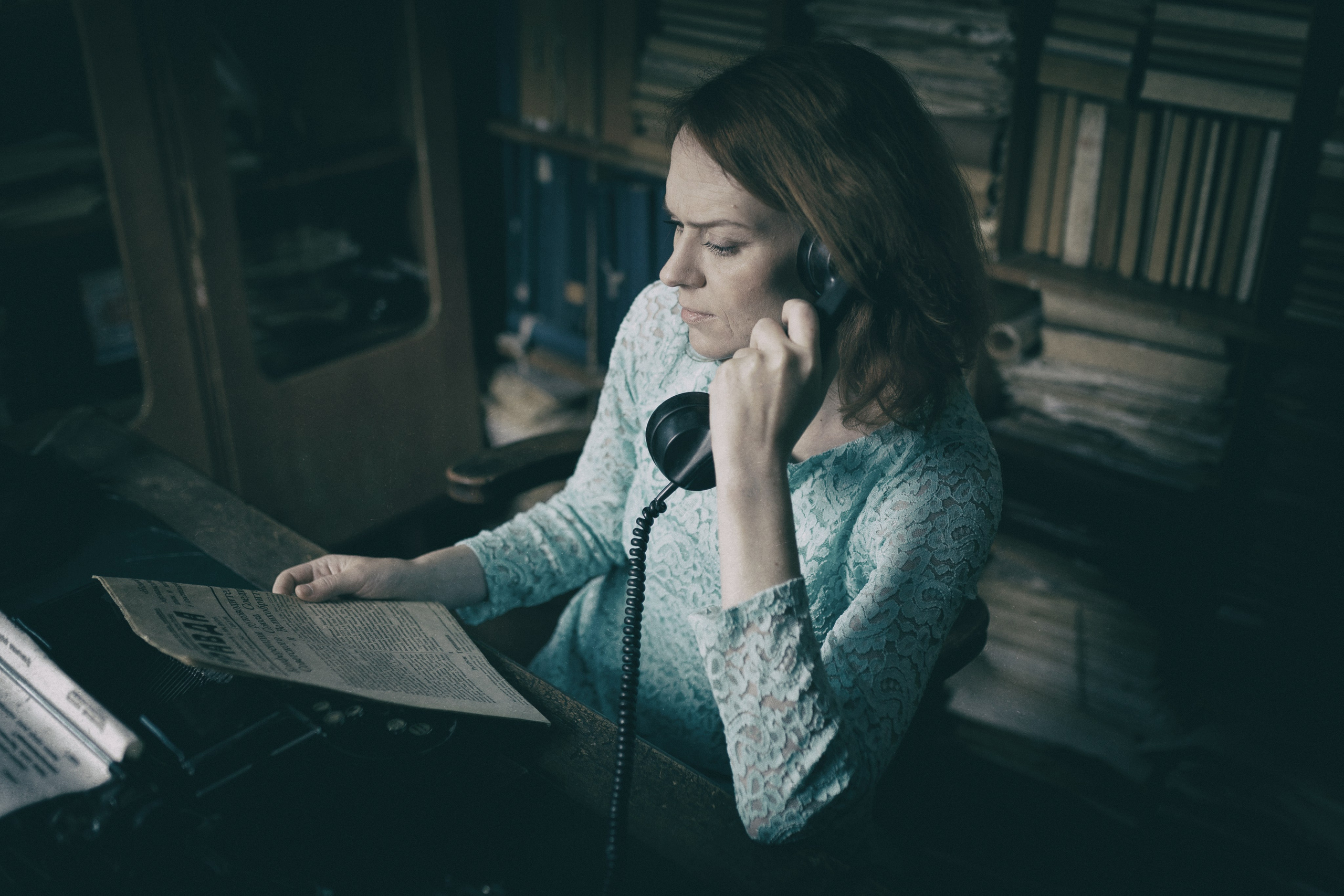 Фотосъемка в ретро-стиле для девушки