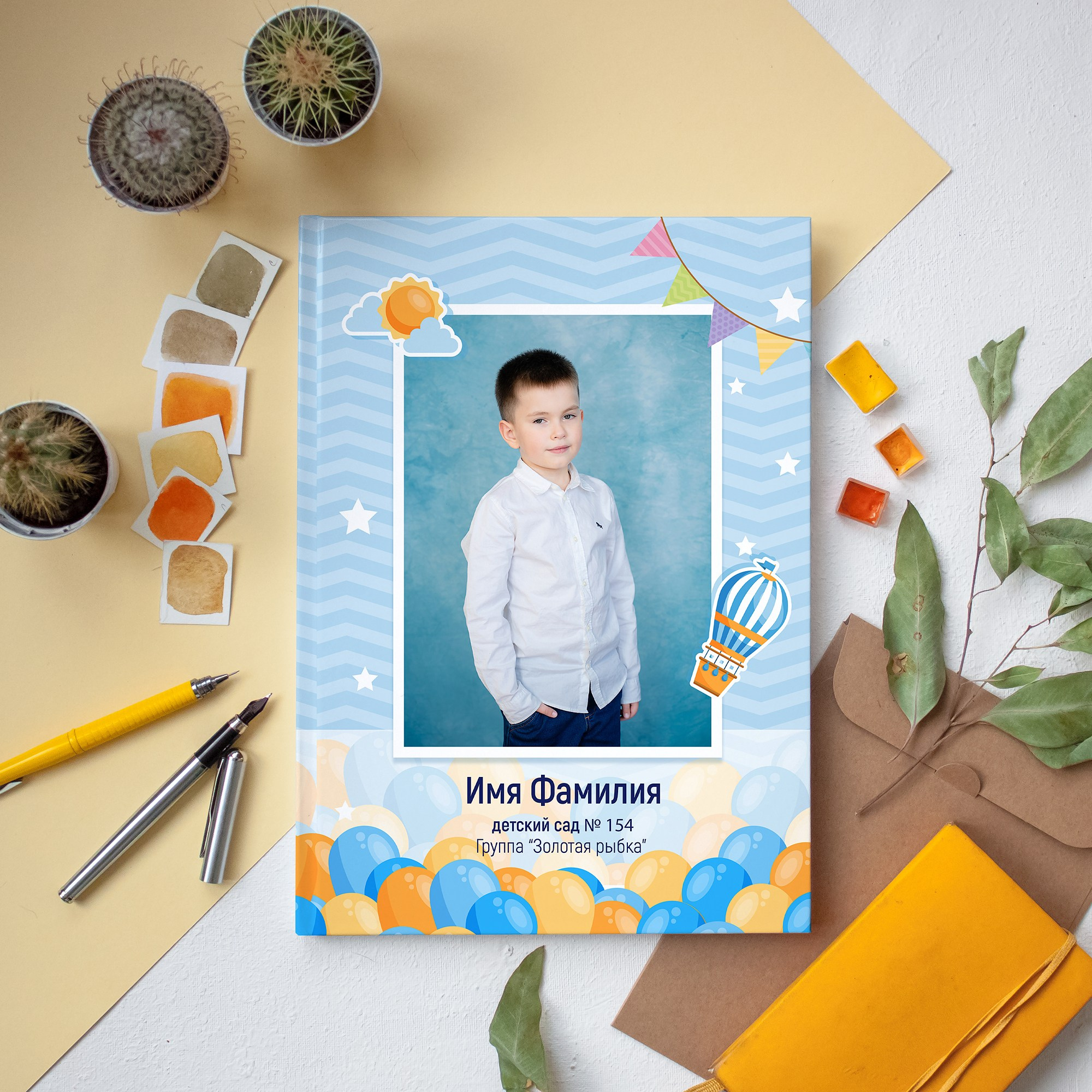 Дизайн альбомов Детский сад. Детский и Школьный фотограф во Владивостоке. Выпускные альбомы