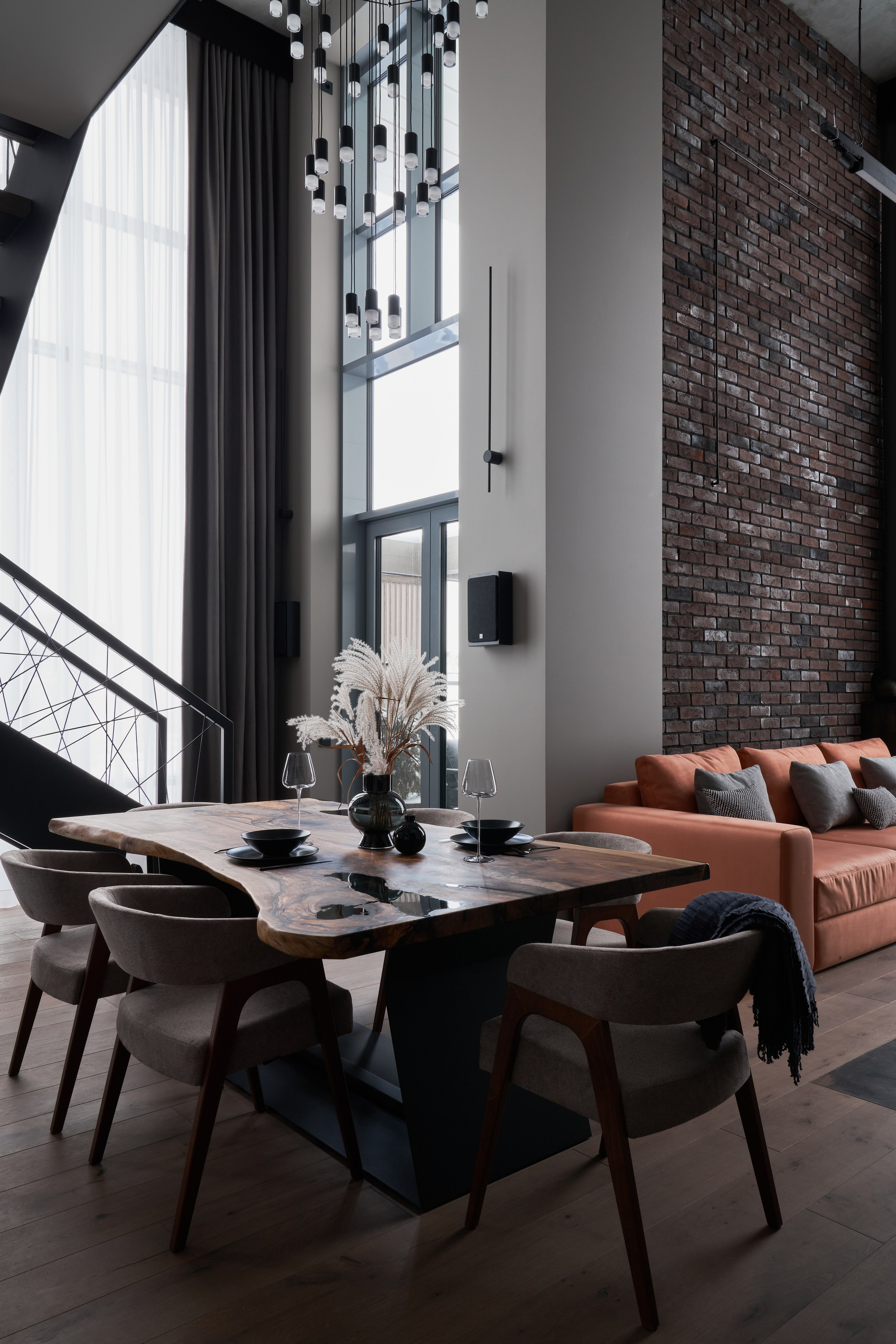 2-этажная квартира в ЖК Ботанический Сад. Евгения Четий — интерьерный фотограф в Москве, Санкт- Петербурге, Сочи