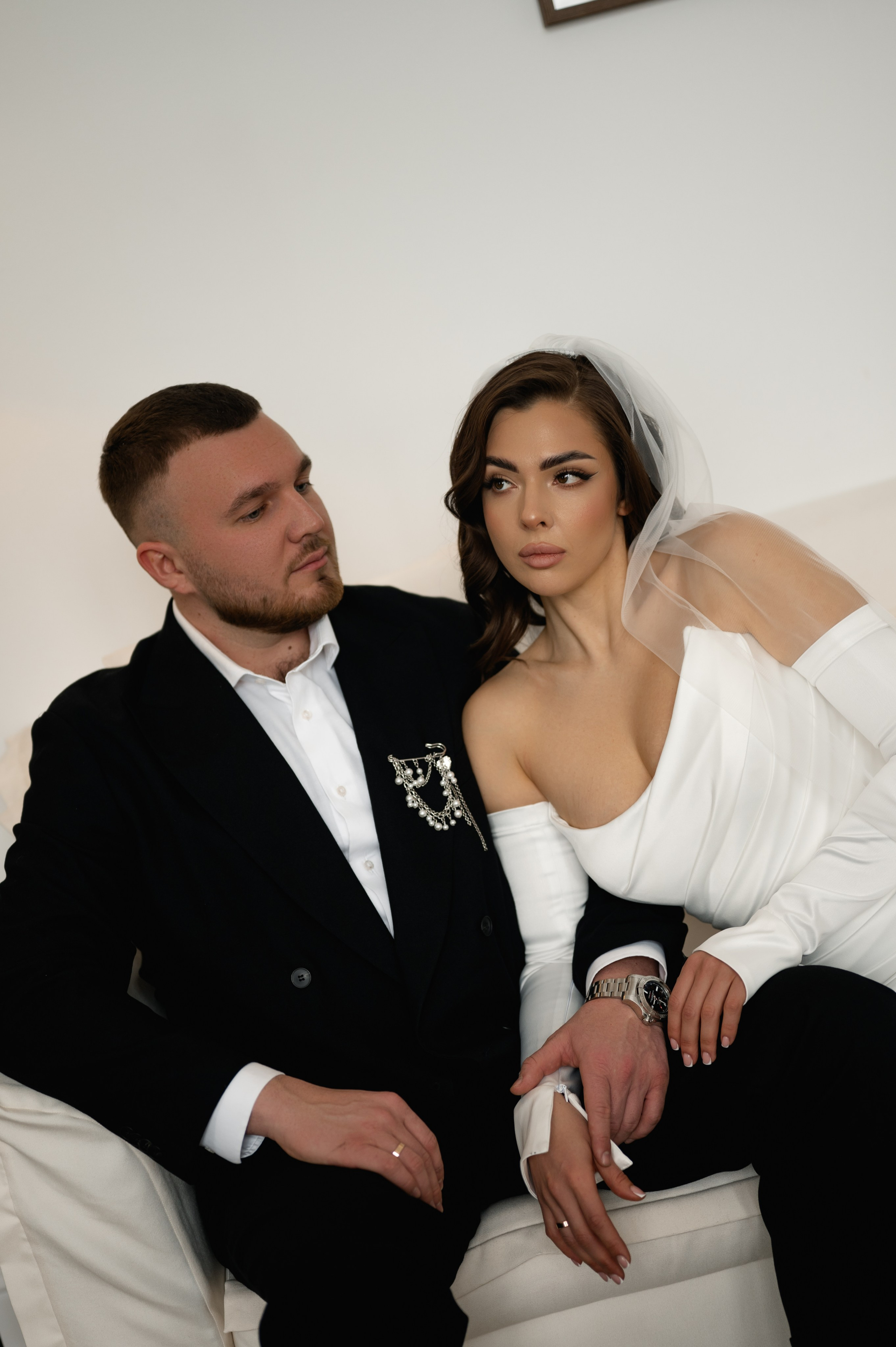 Свадебная фотосессия в студии. Свадебный и семейный фотограф в Краснодаре Алина Мельник