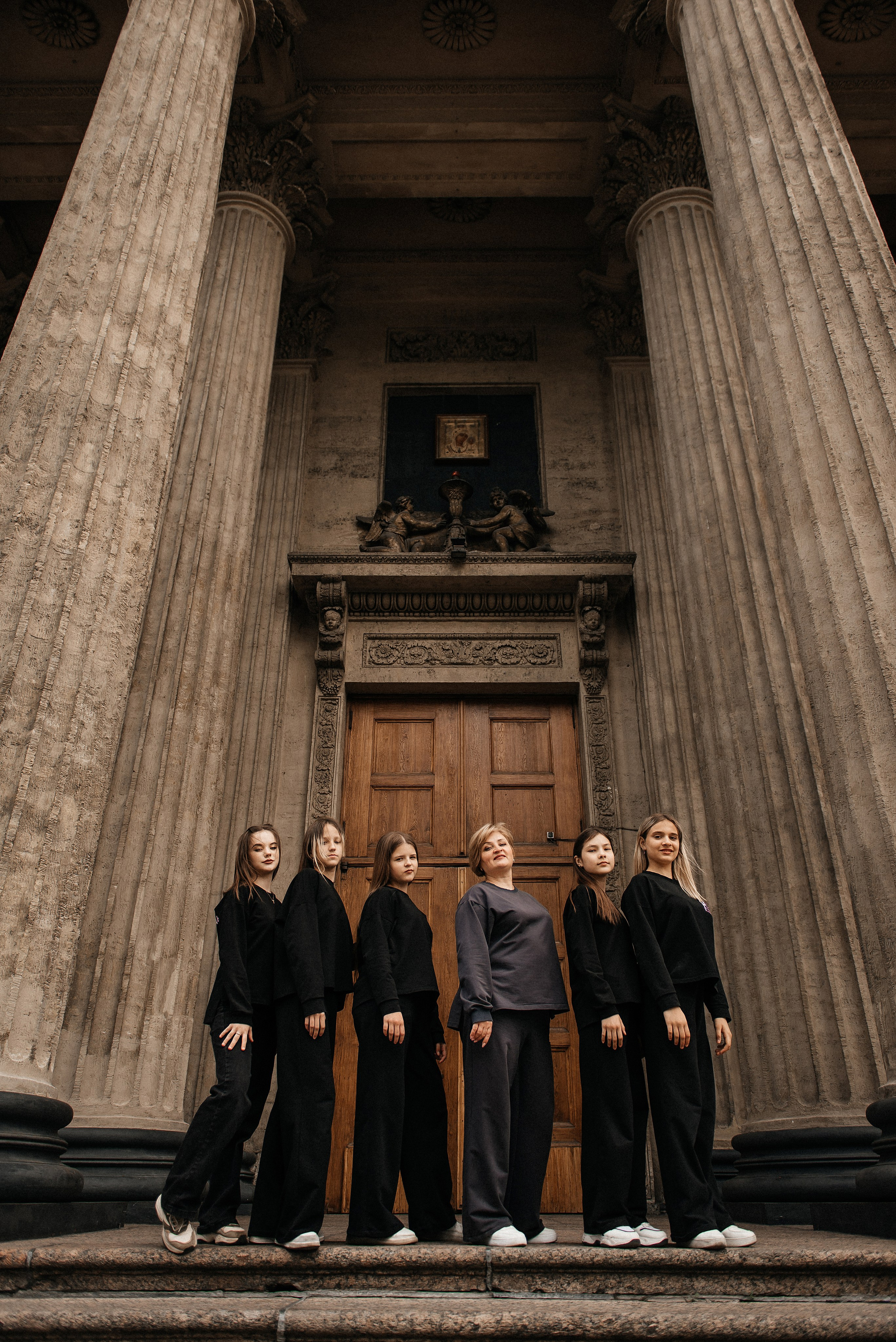 контент фотосъёмка для студии танца у Казанского собора