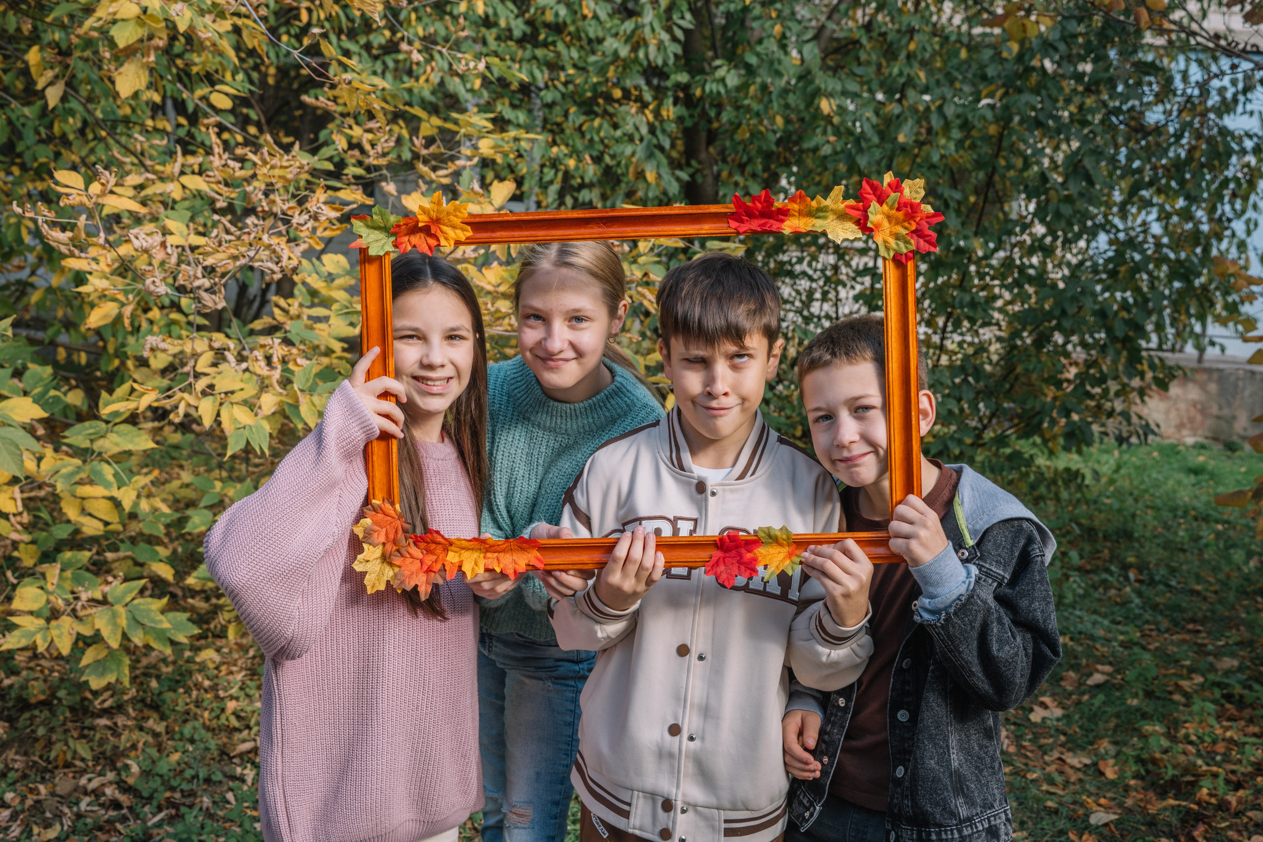 4 класс осенняя Фотосессия. Творческое объединение "Выпускник"