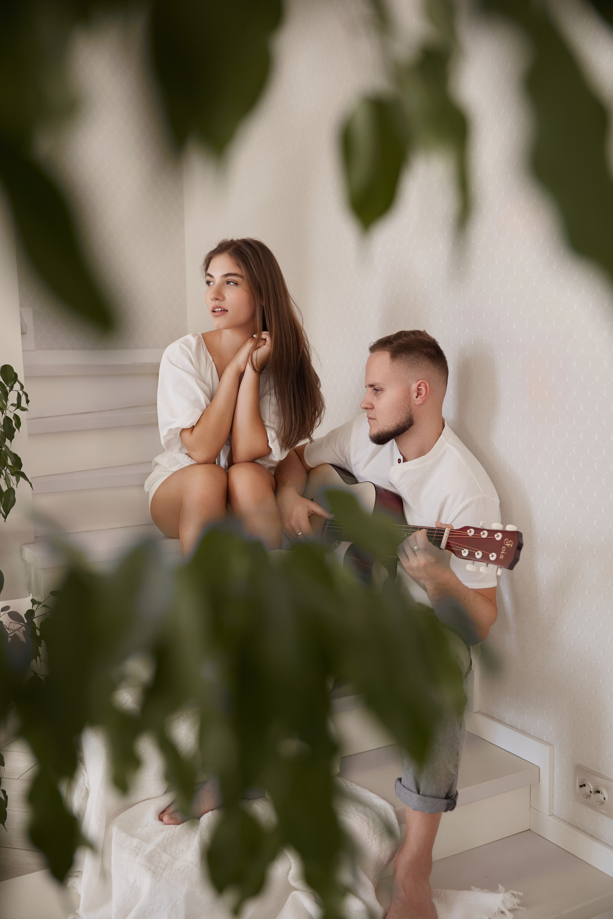 Дмитрий и Алина. Фотограф женского портрета, беременности и материнства Харькова Елена