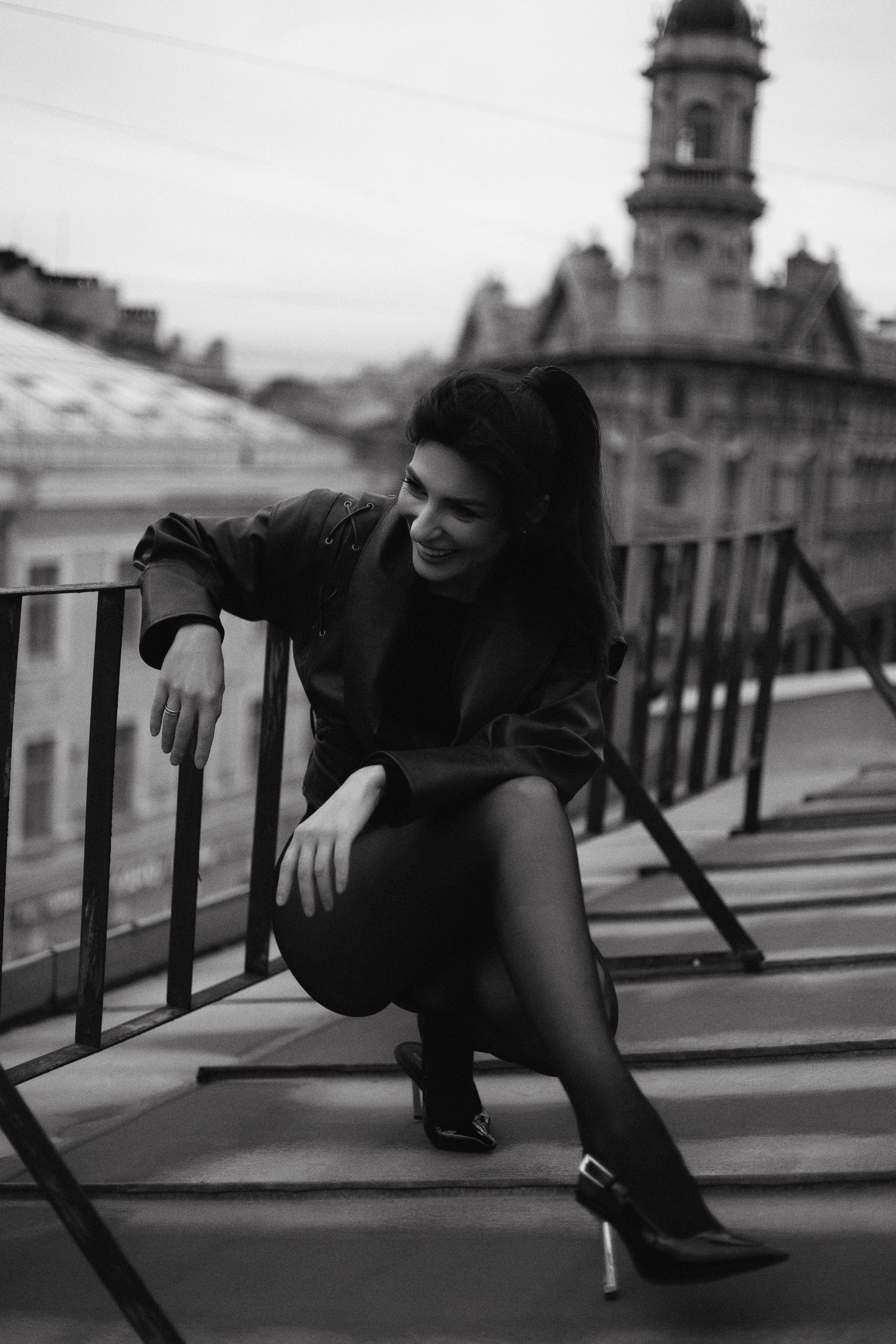 Диана (съемка на крыше). Shakhveledova.ru