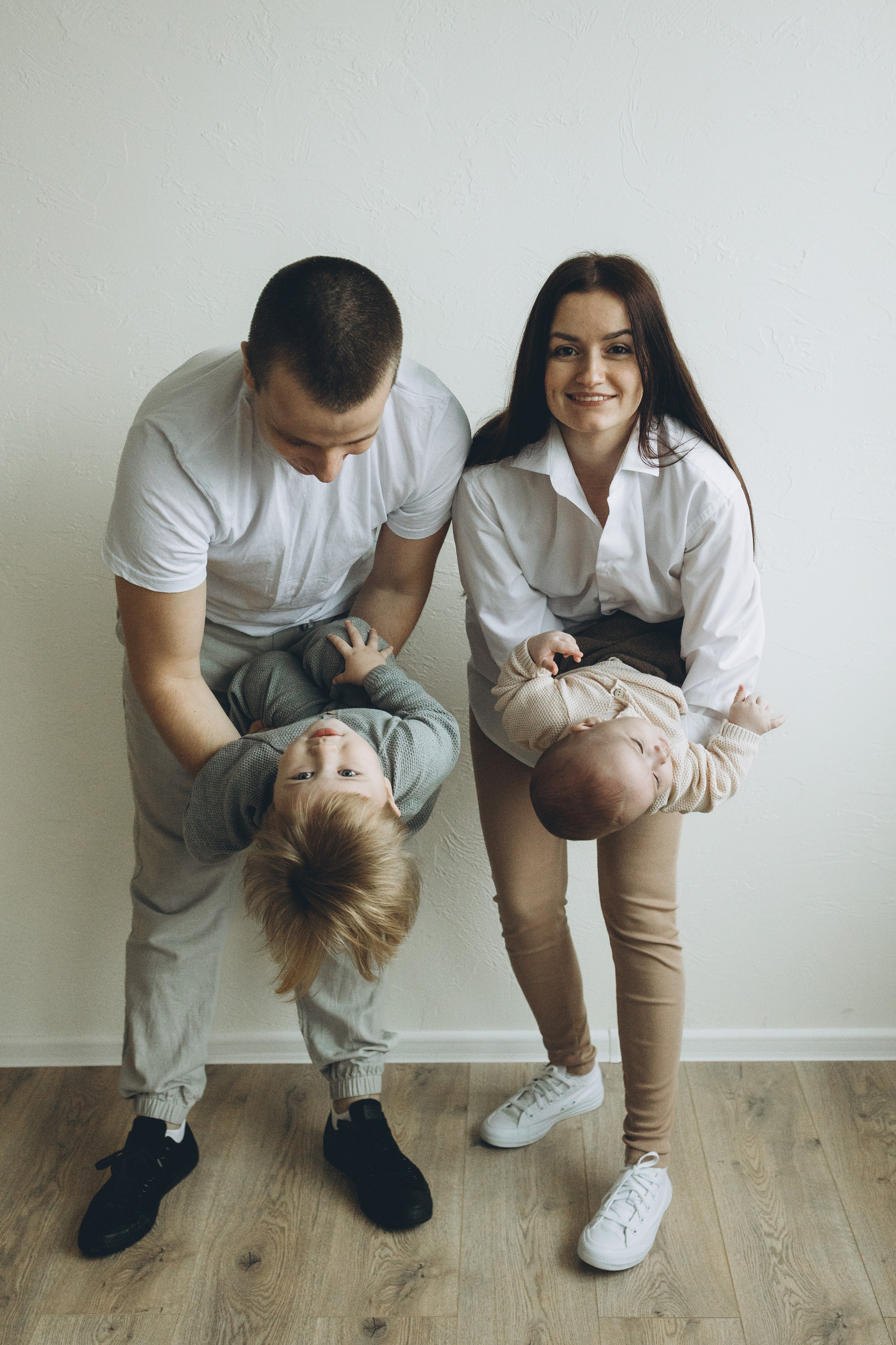 Настя, Паша, Дима и Саша. Семейный фотограф в Москве Виктория Ястребинская