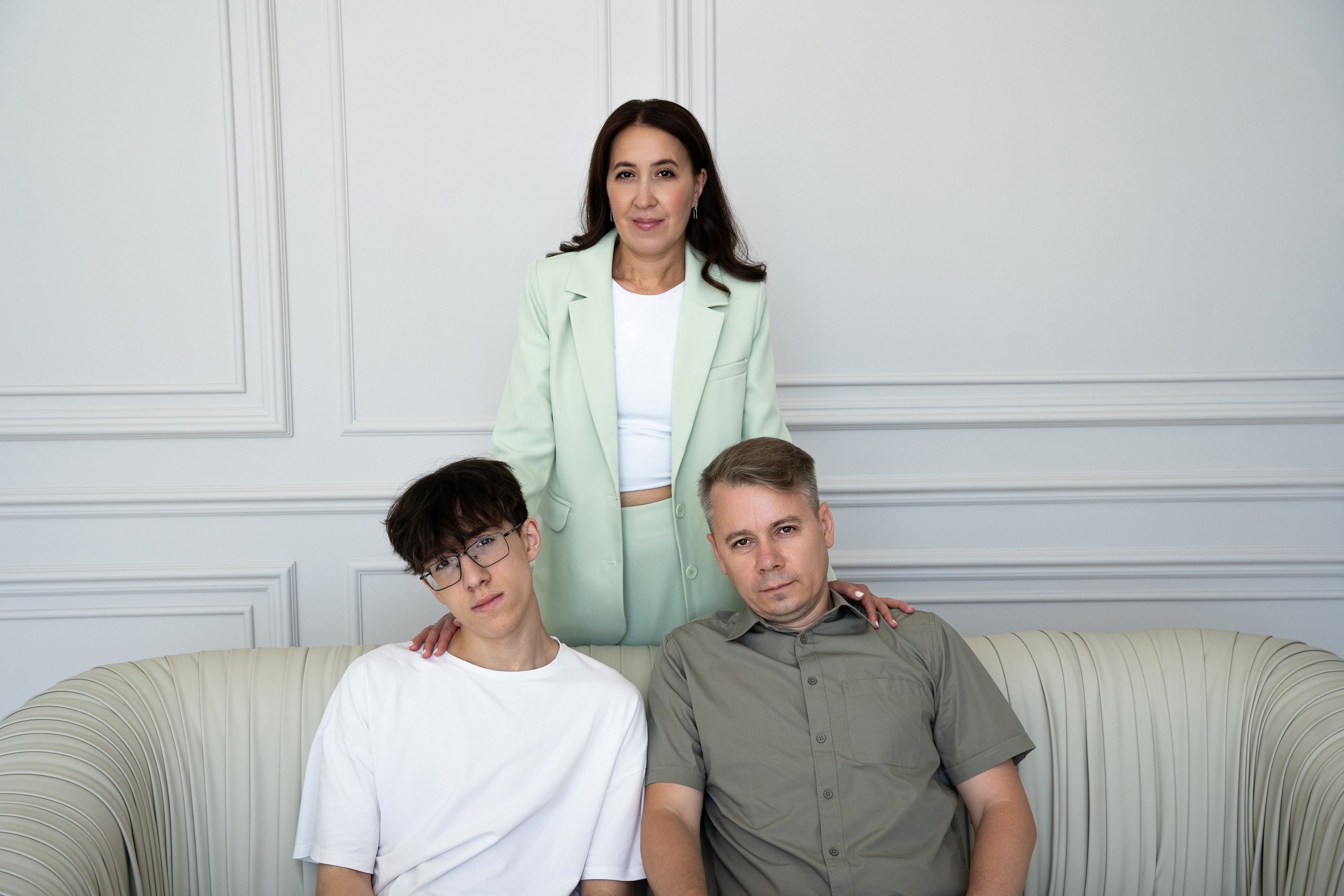 Семейная съемка в студии