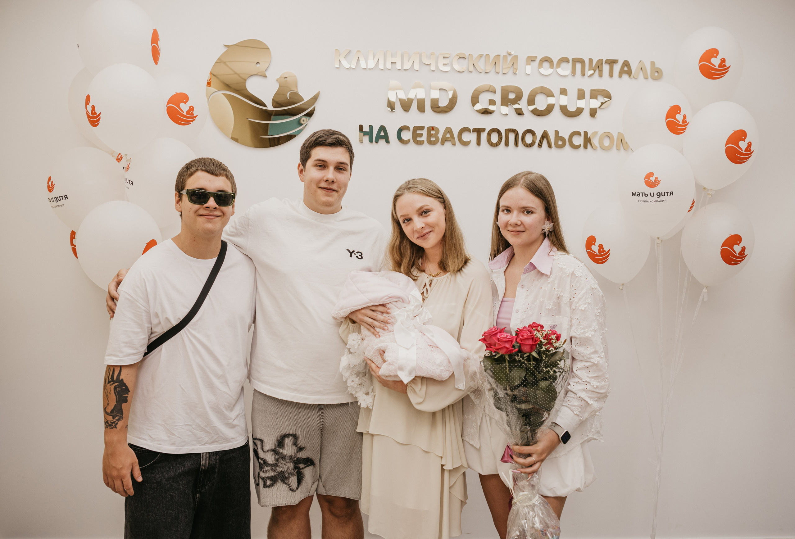 Выписка Виктории. Мать и дитя. Фотограф на выписку из роддома в Москве и МО
