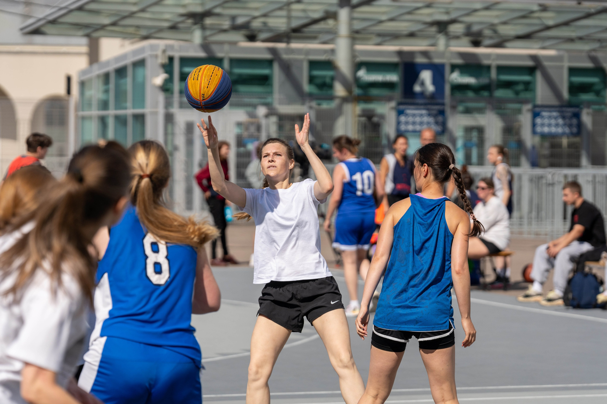 Спортивный фотограф Санкт-Петербург запечатлел матч 3×3 баскетбола