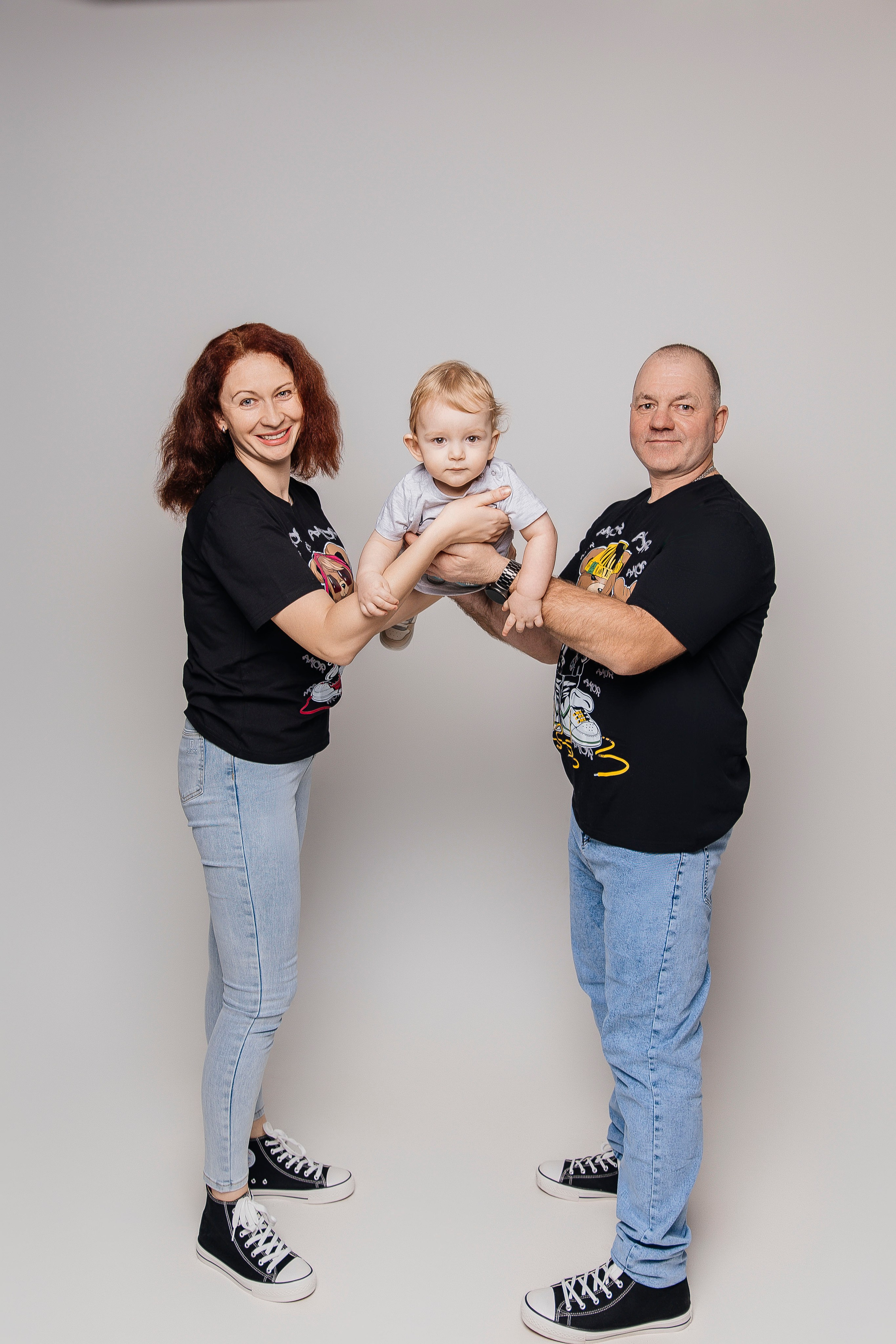 Семейная в студии 2. Семейный и Детский фотограф г. Москва, г. Борисоглебск