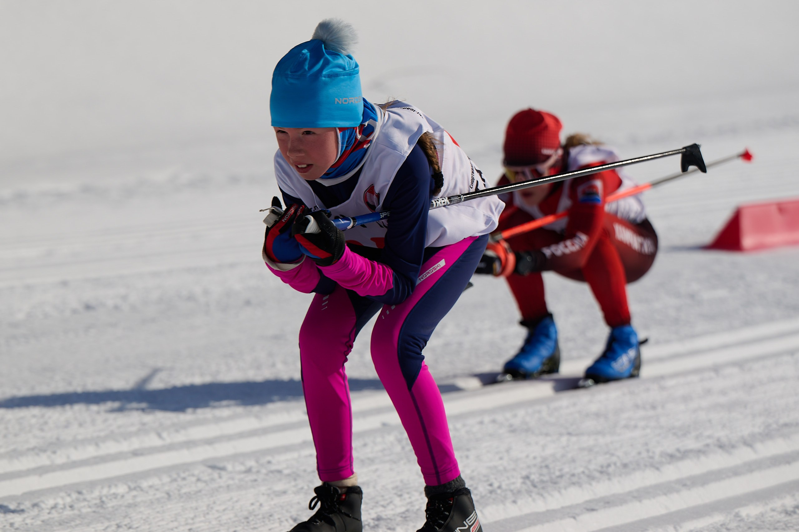 Всероссийские соревнования по лыжным гонкам «Пионерская правда». Ижевс. Спортивный репортажный фотограф в Ижевске Сергей Мерзляков