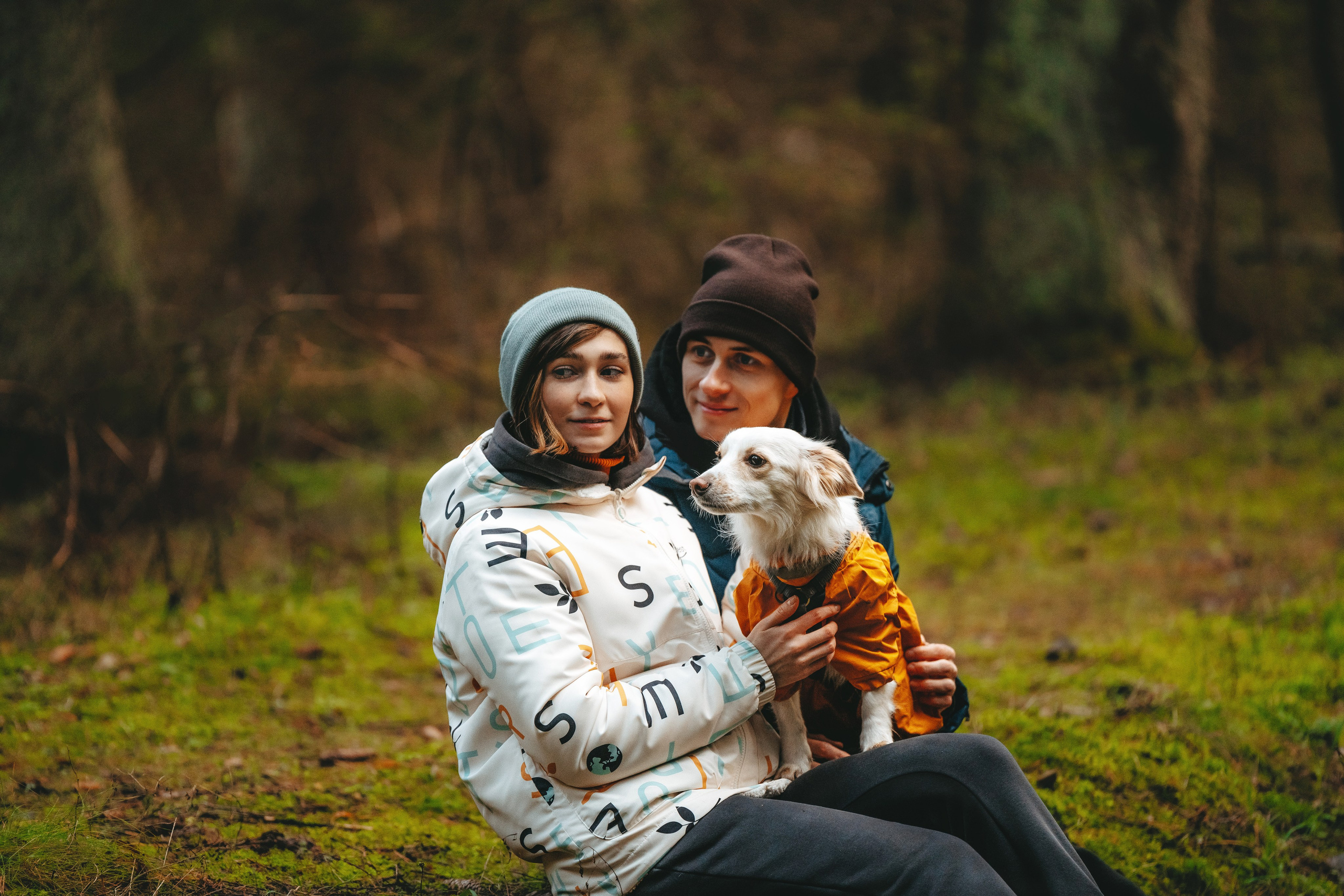 Бруно, Алена и Антон. Фотограф анималист в Спб недорого Олеся Майорова