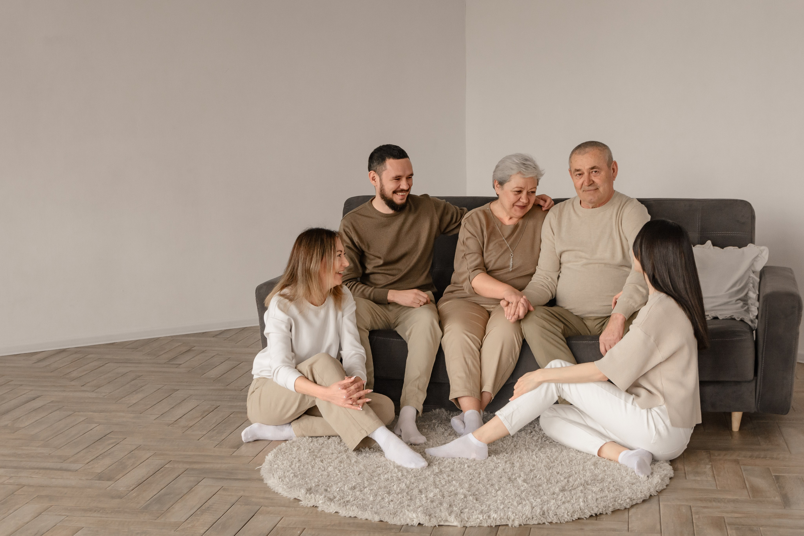 Семейная фотосессия со взрослыми детьми. Семейный и детский фотограф Кущ Наташа