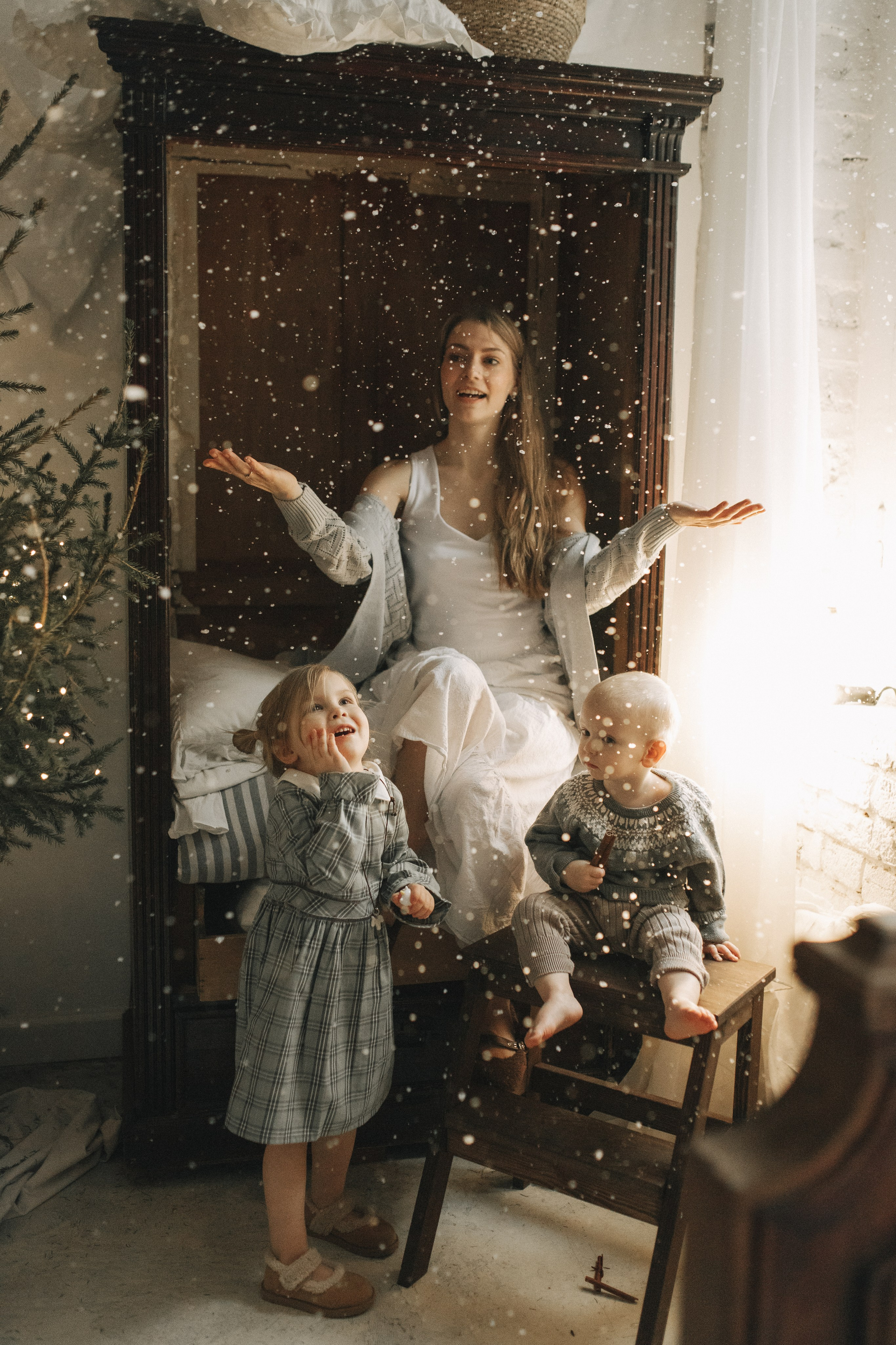 В ожидании волшебства. Семейный фотограф в Москве Алина Савченко