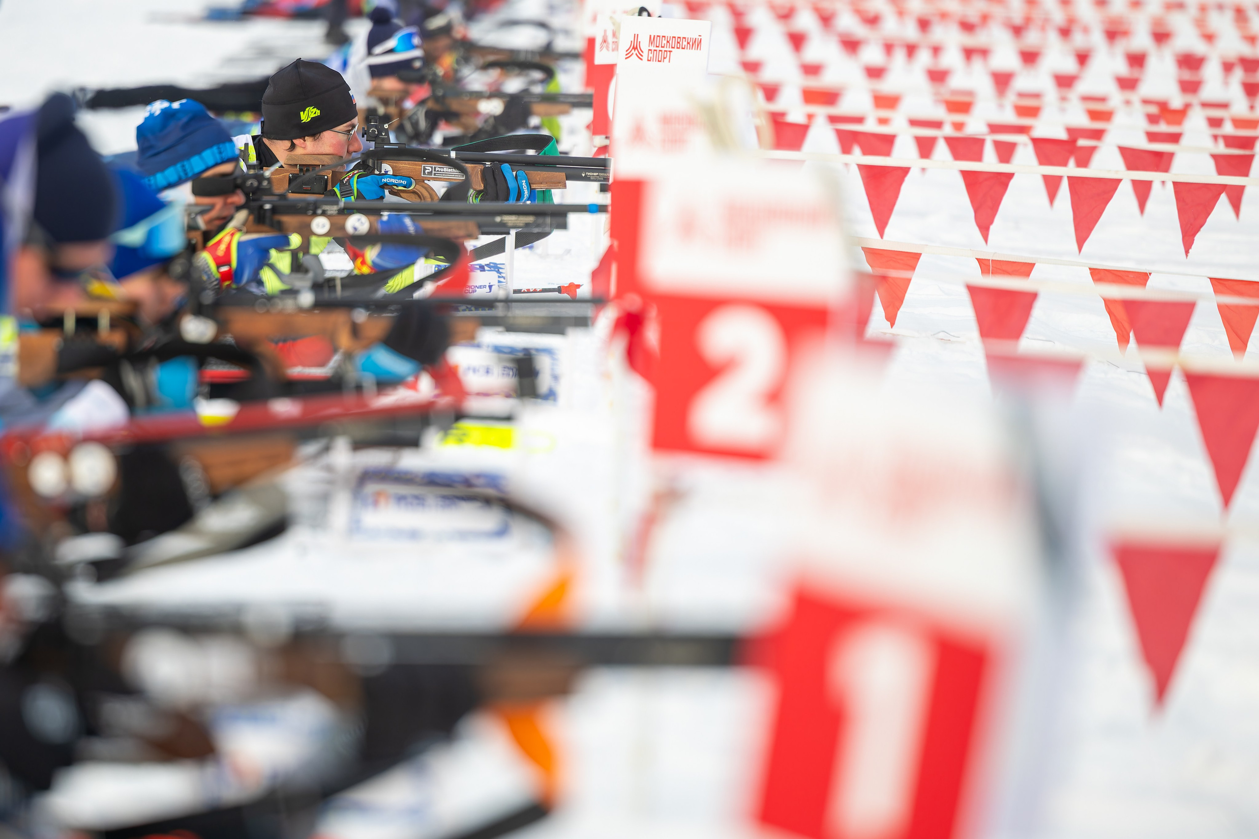 Биатлон. Репортажный фотограф в Москве Екатерина Якель