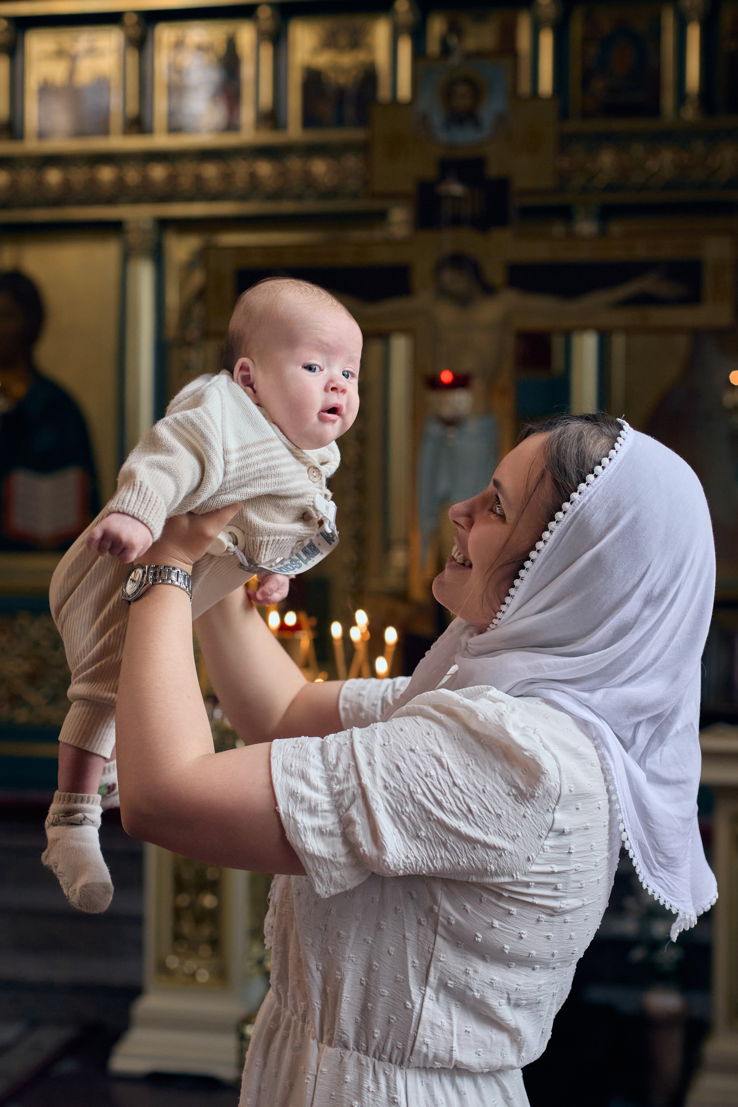 Крещение младенца Максима. Фотограф в Дивеево