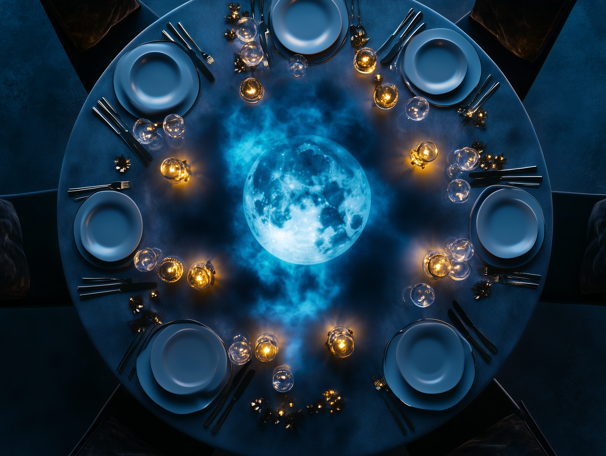 Разработка концепции декора корпоративного мероприятия в тематике «Космос» для LAZAR DECOR. Главная