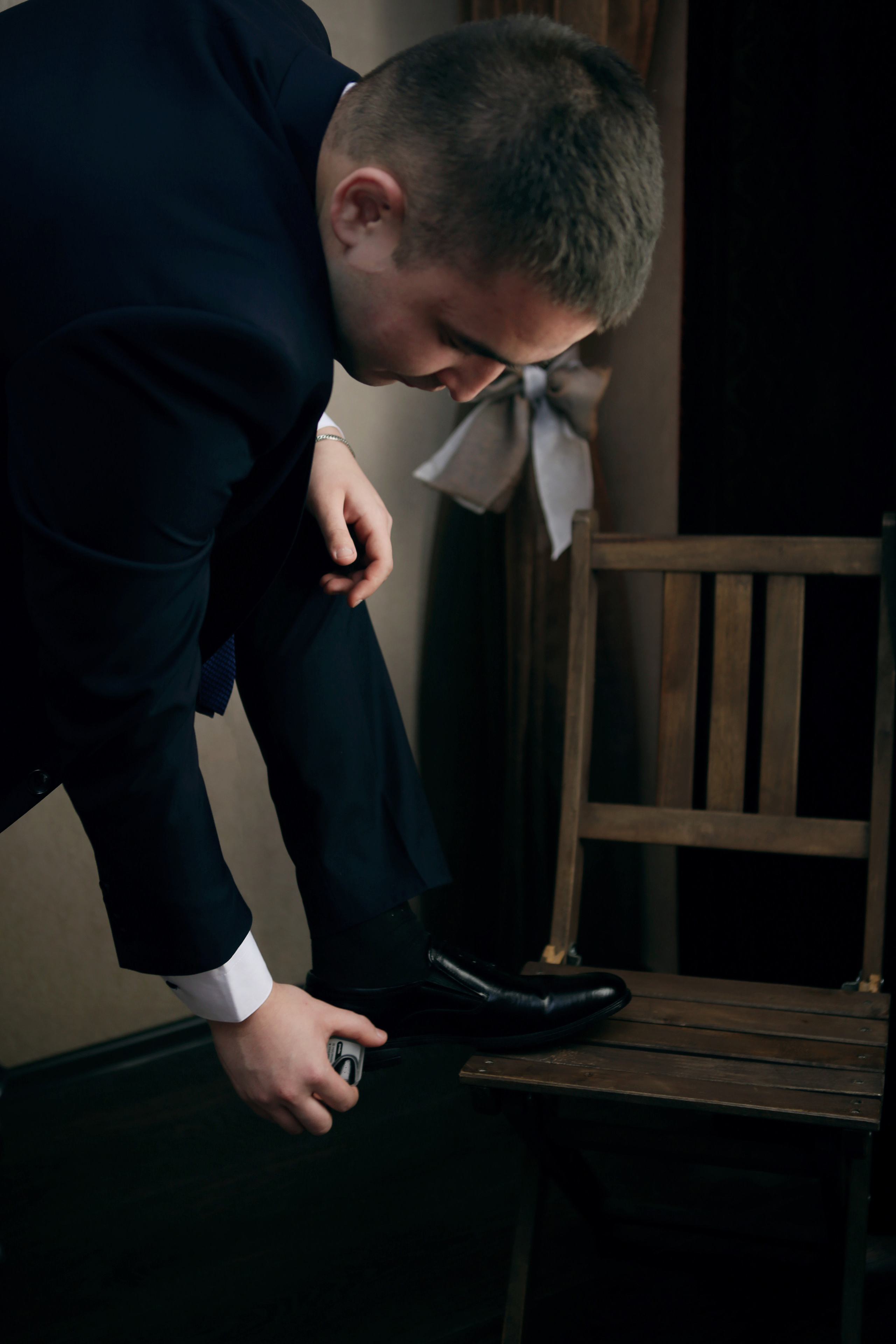 Свадьба: Татьяна и Эдуард (Сборы жениха). Свадебный и предметный фотограф Ренат Каламперов