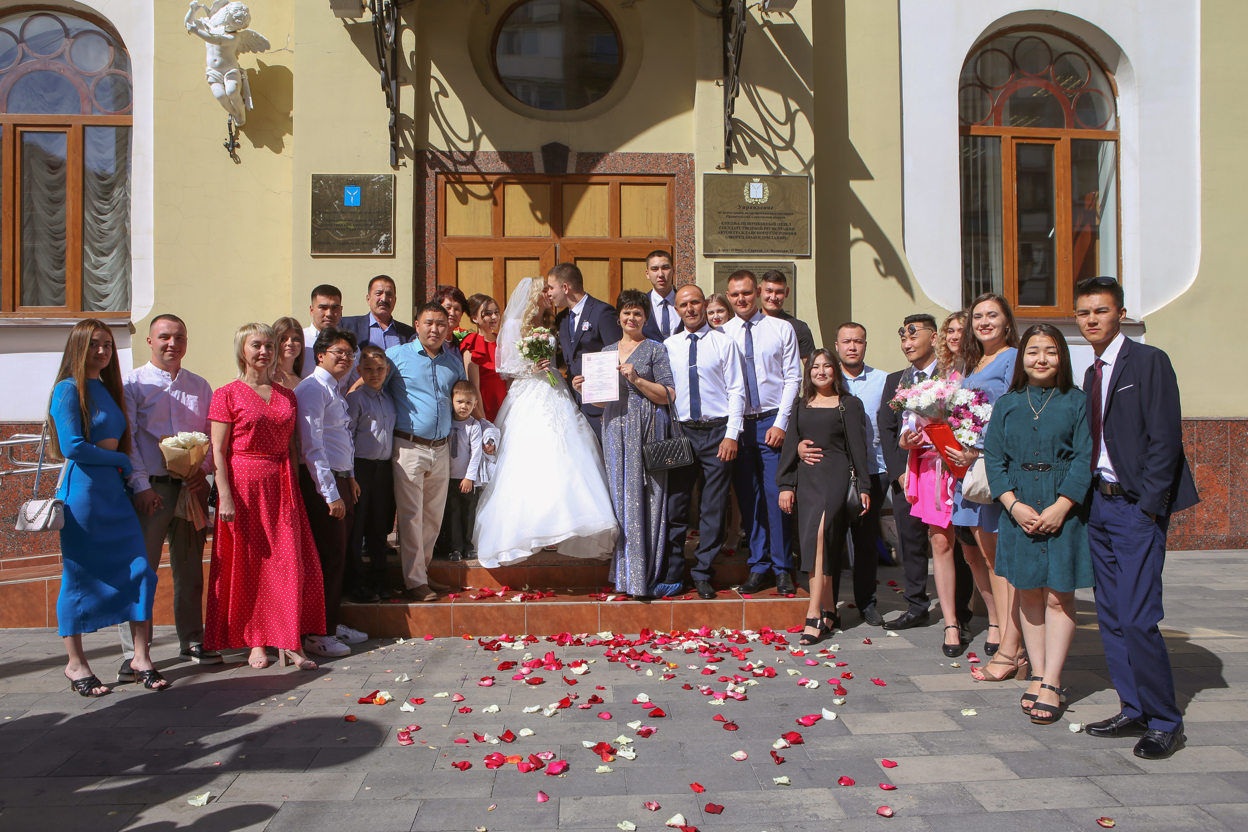 Свадьба: Татьяна и Эдуард (Загс). Свадебный и предметный фотограф Ренат Каламперов