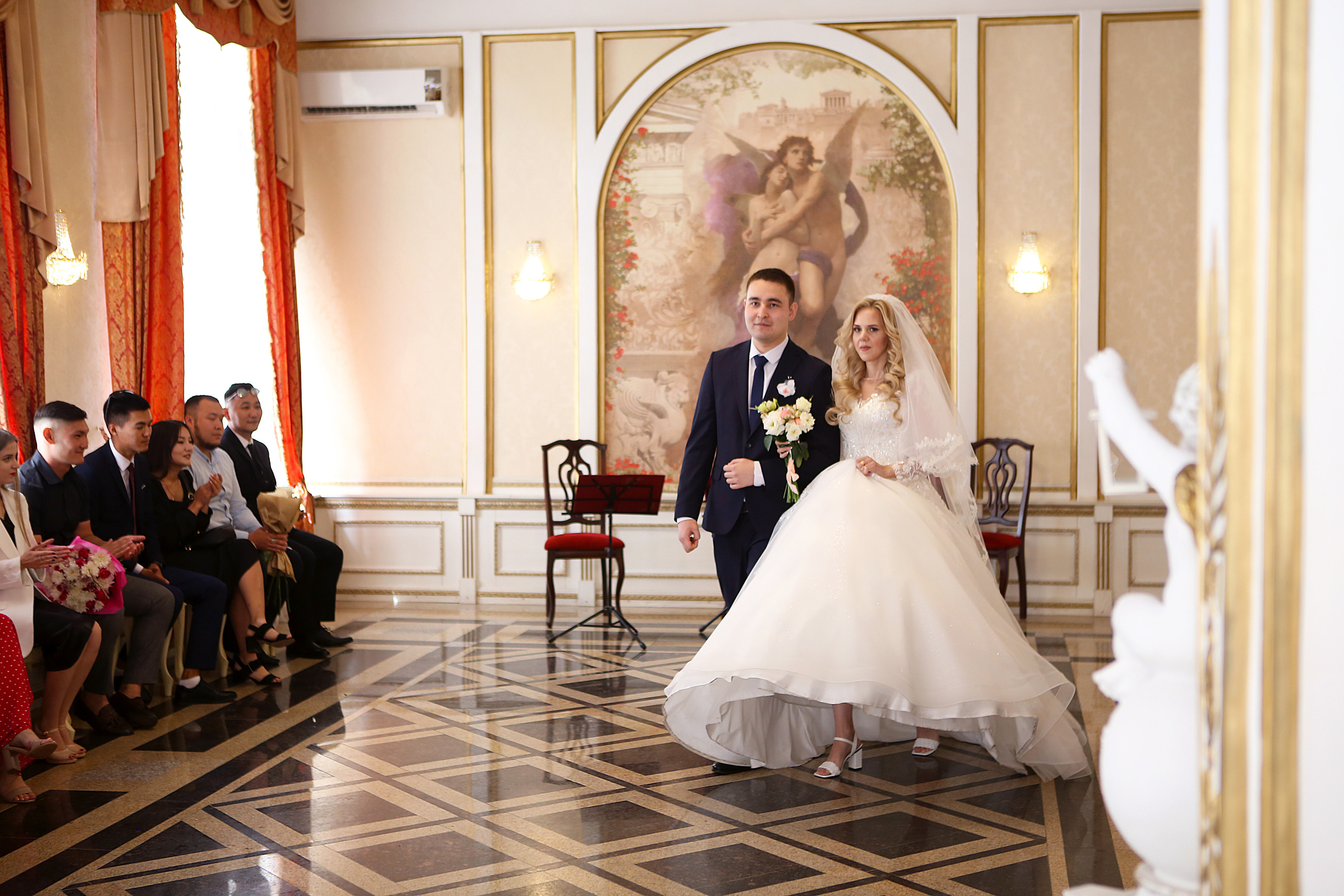 Свадьба: Татьяна и Эдуард (Загс). Свадебный и предметный фотограф Ренат Каламперов