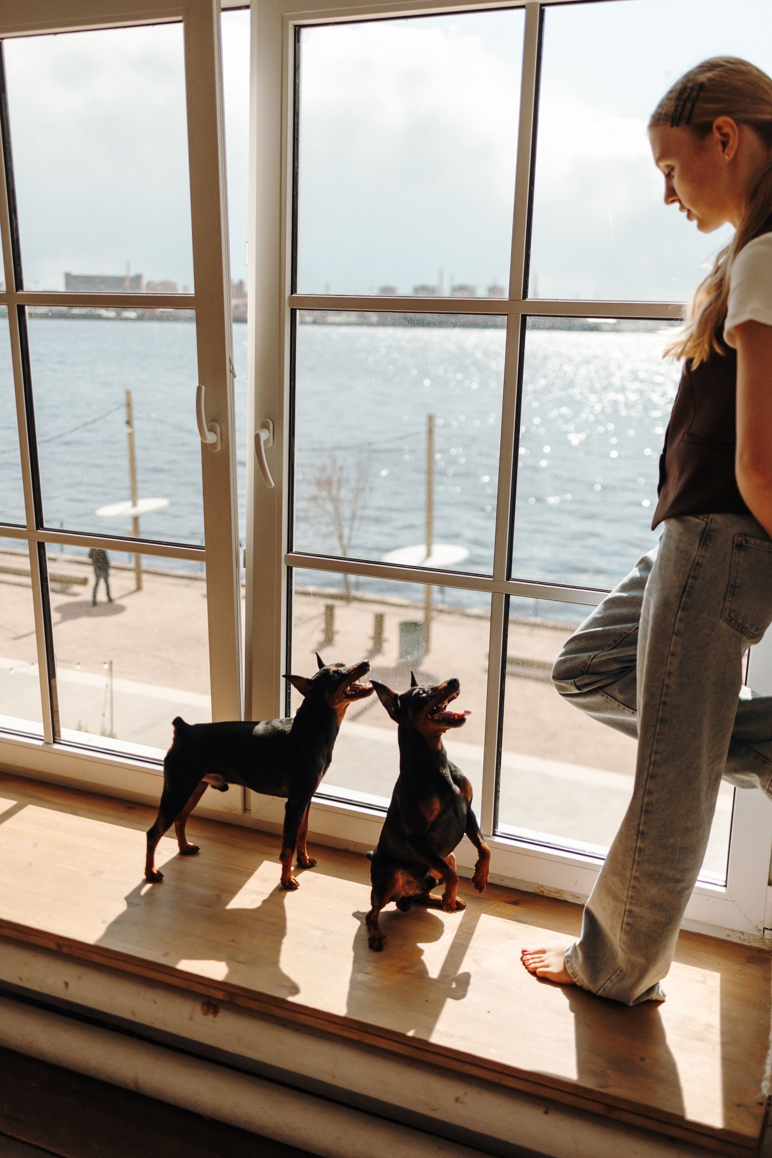 Катя и ее мальчики. Фотограф — Анималист | Санкт-Петербург