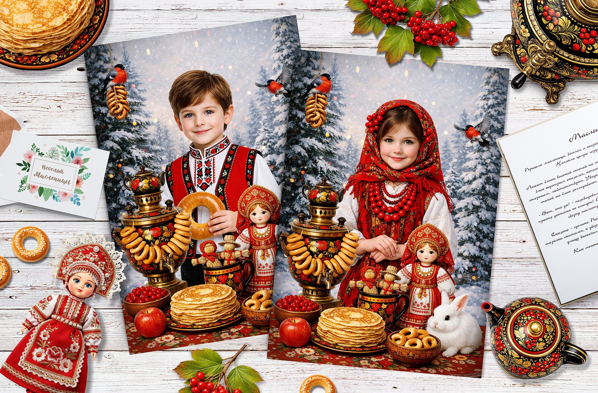 Коллаж "Масленица"