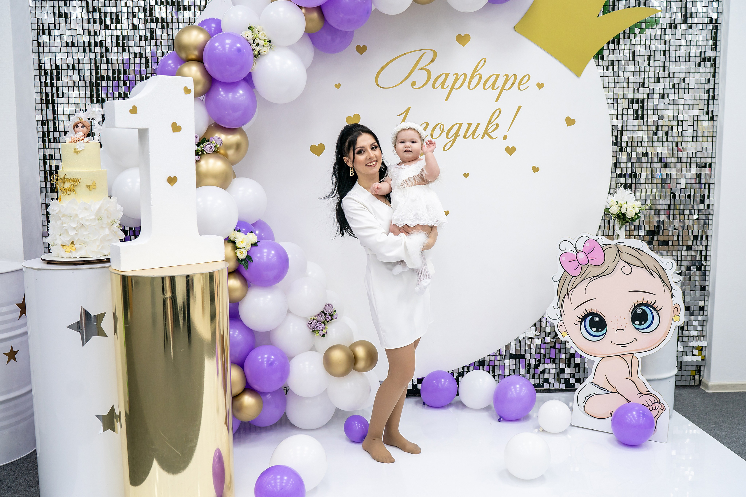 Варваре 1 годик!. Фотограф на Крещение и Венчание в Красноярске Рамазанова Юлия