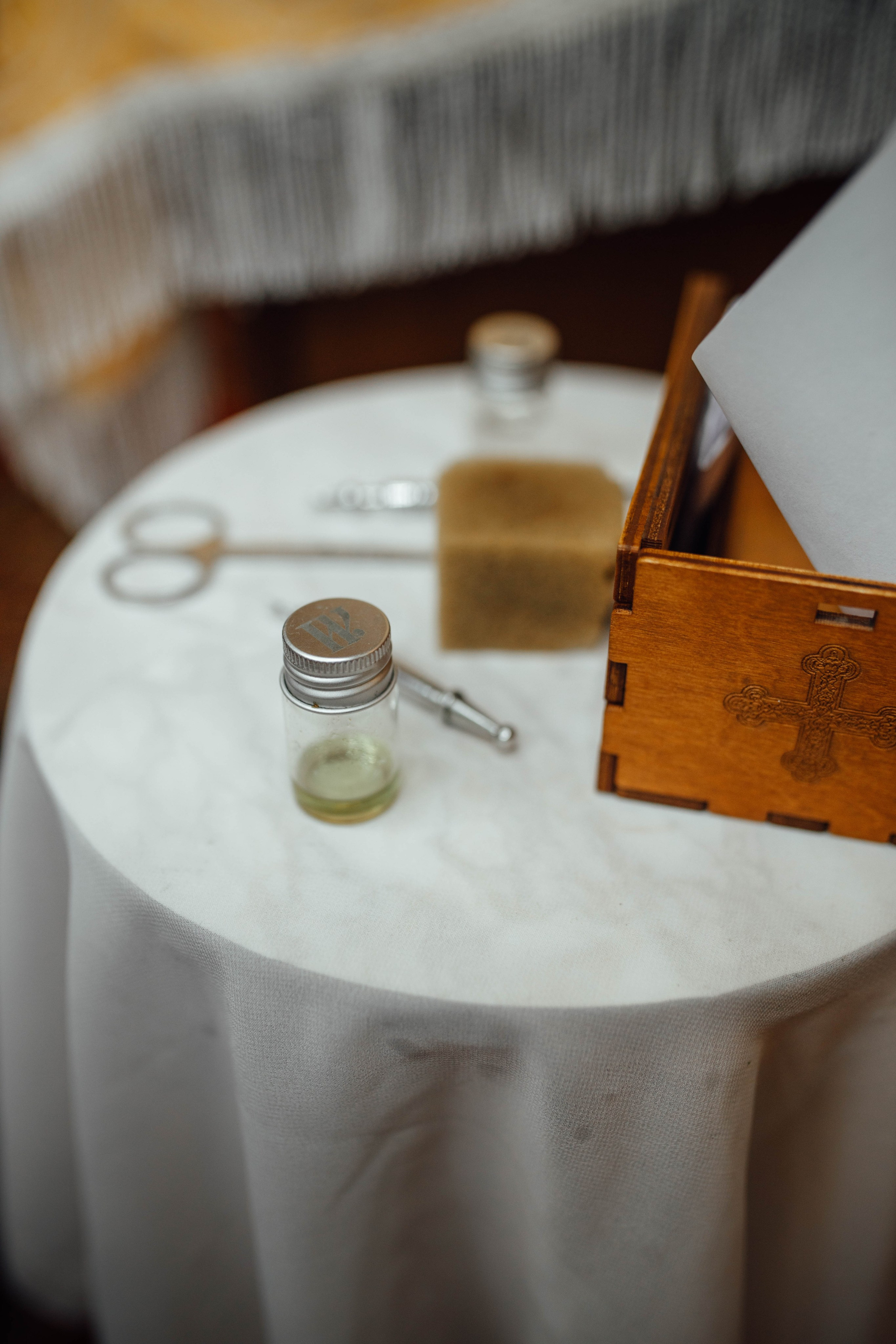 Таинство крещения Льва, храм Вознесения Господня, Ждановичи, февраль 2025