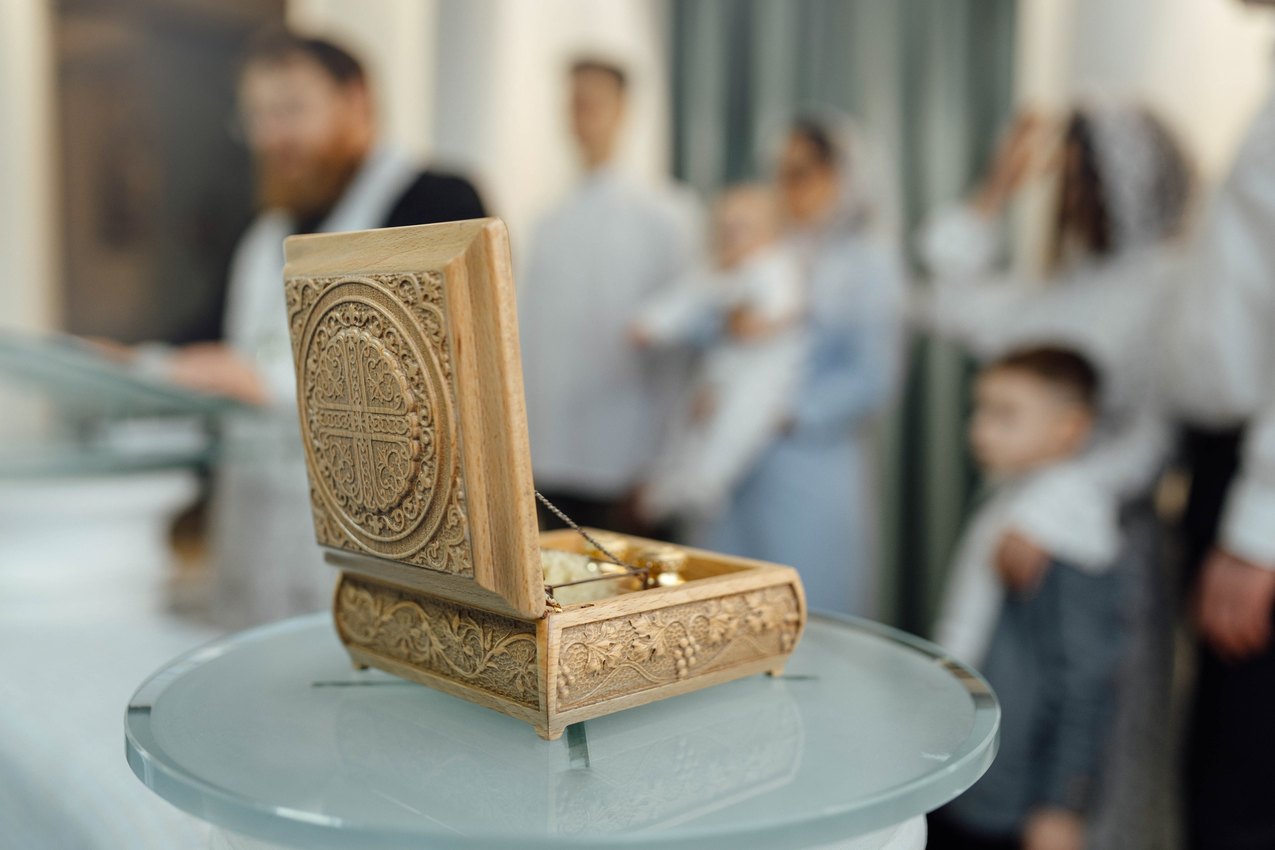 Крещение Матвея, храм Святой Троицы, декабрь 2025