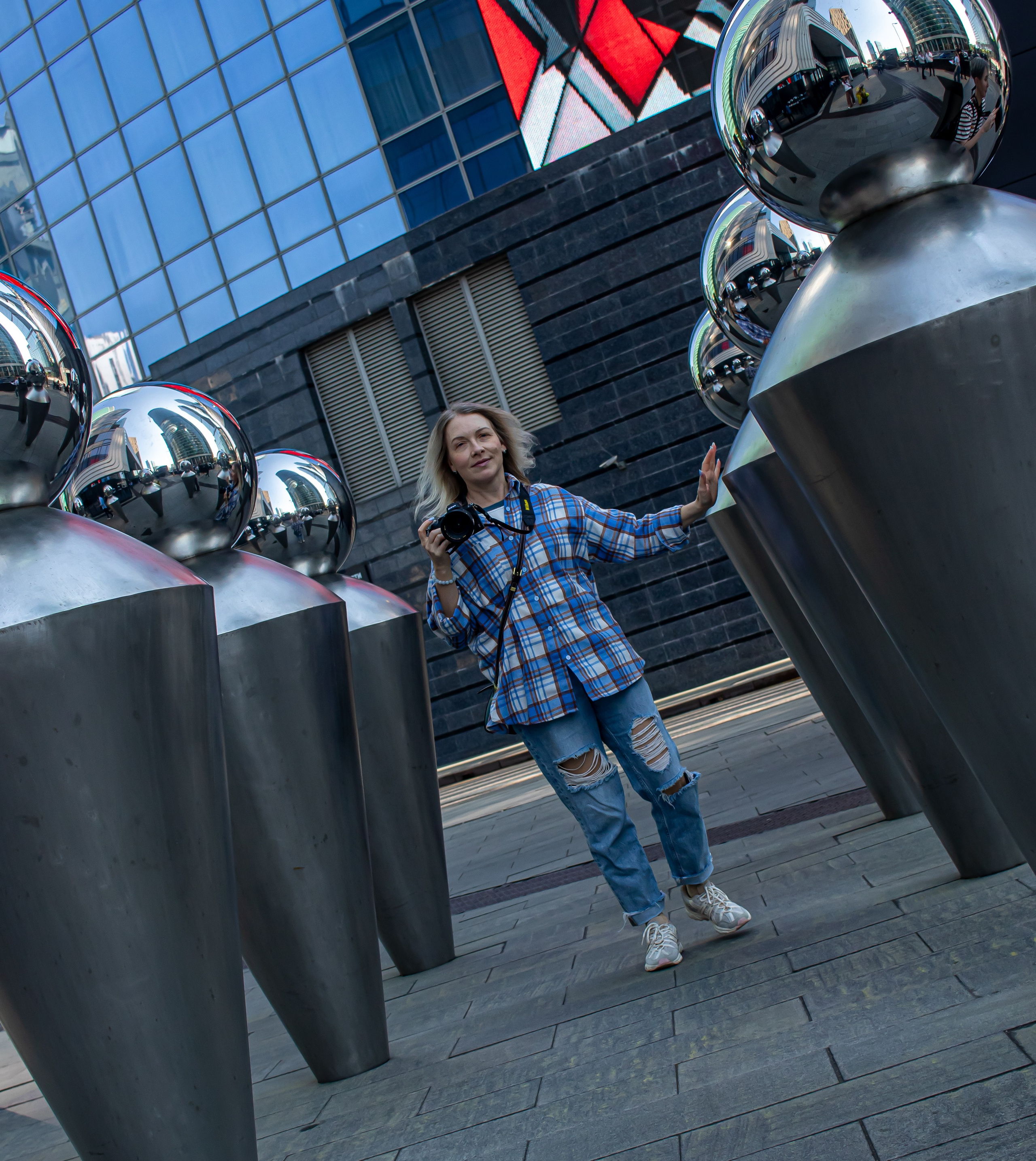 Москва Сити фотографии с утренней прогулки