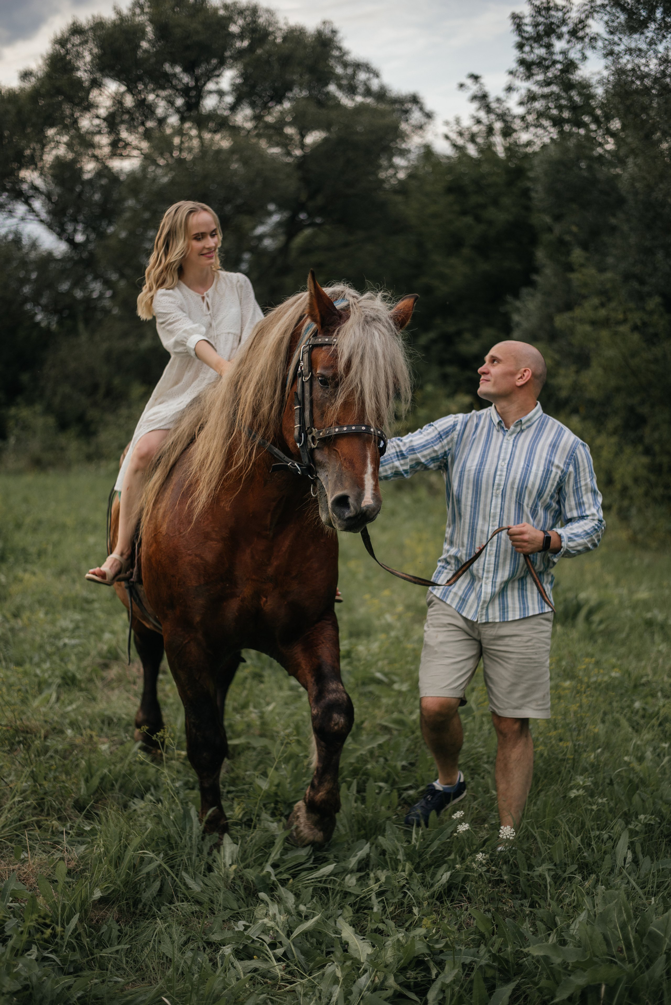 Фотосессия в лошадкой. Свадебный фотограф Белгород
