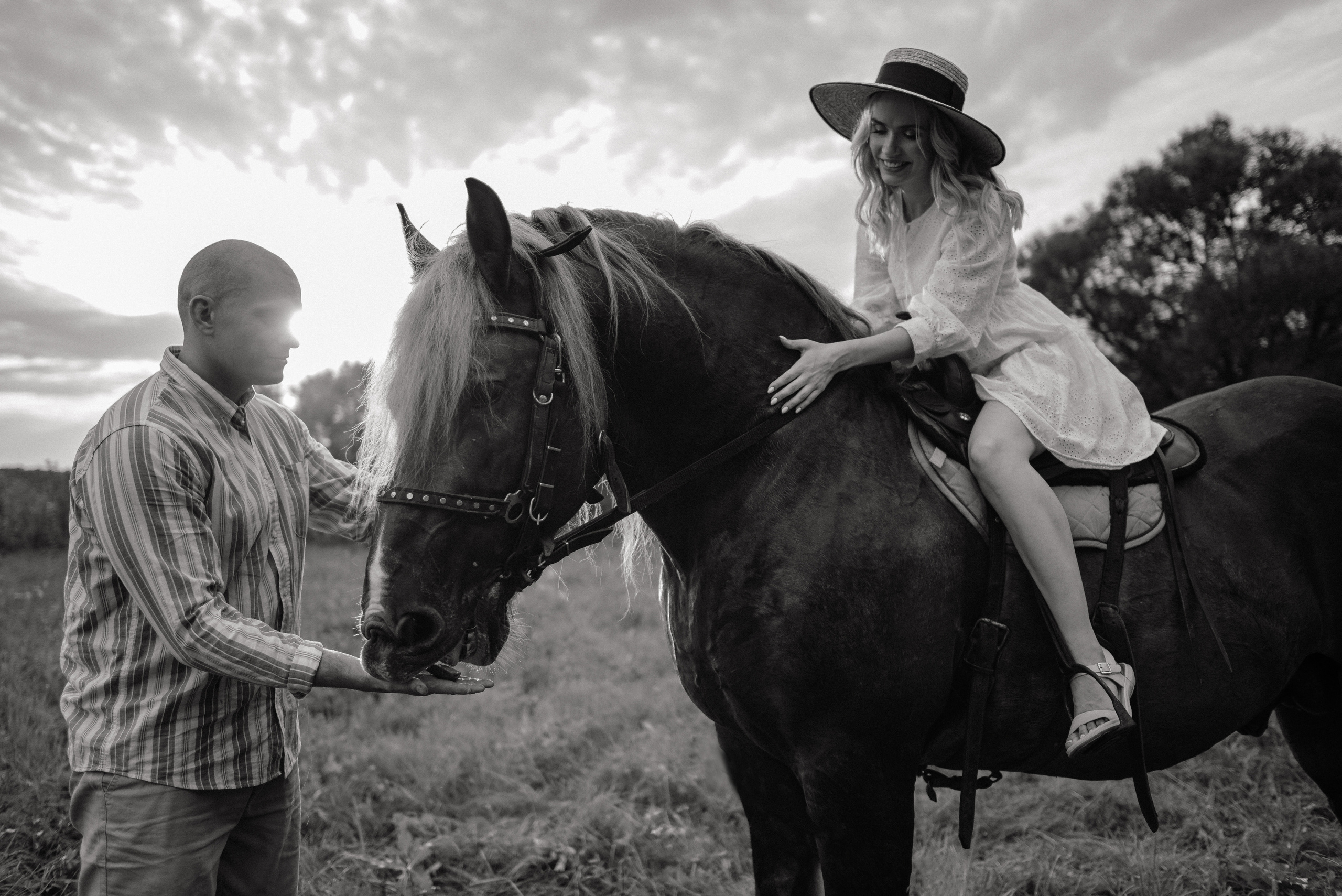 Фотосессия в лошадкой. Свадебный фотограф Белгород