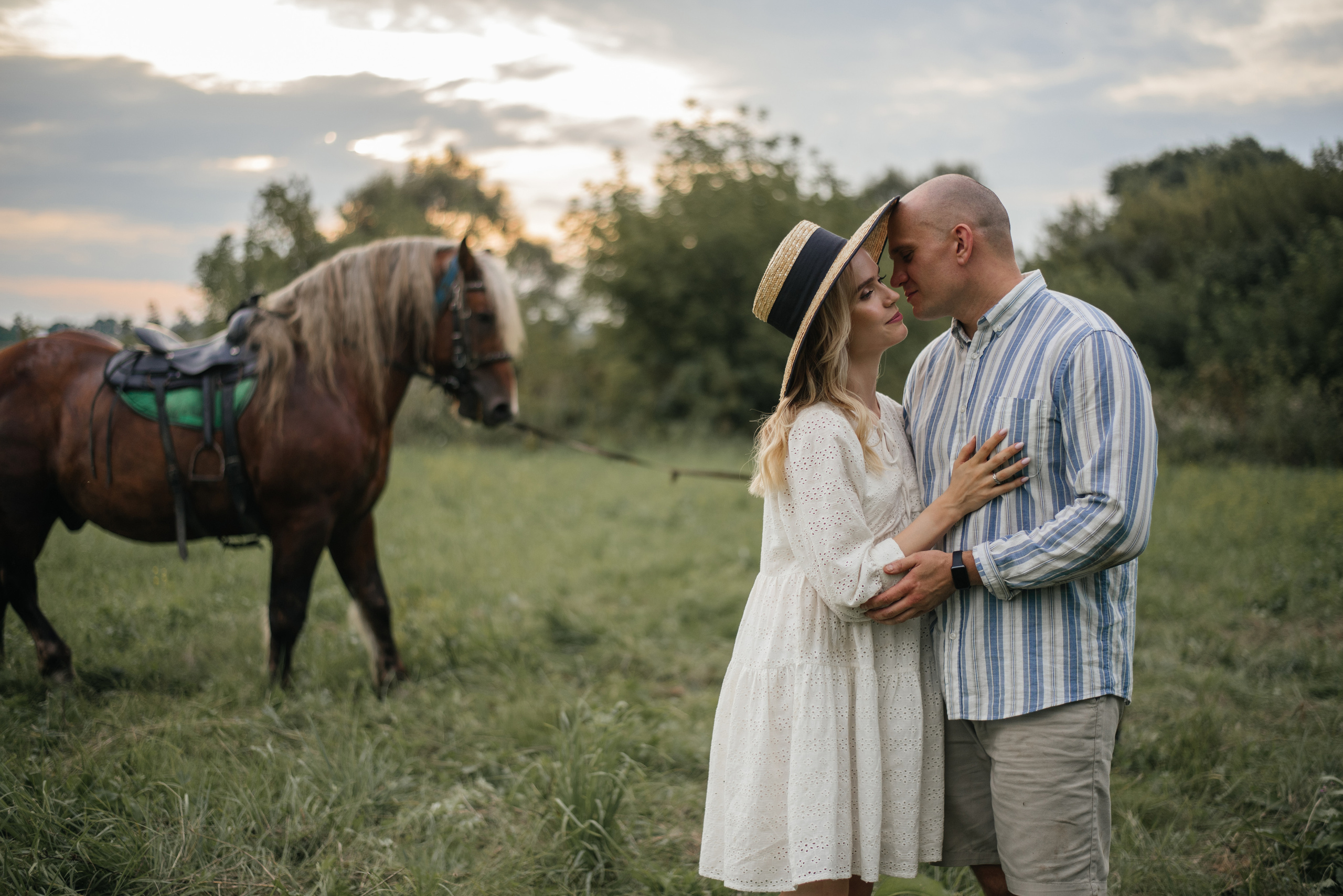 Фотосессия в лошадкой. Свадебный фотограф Белгород