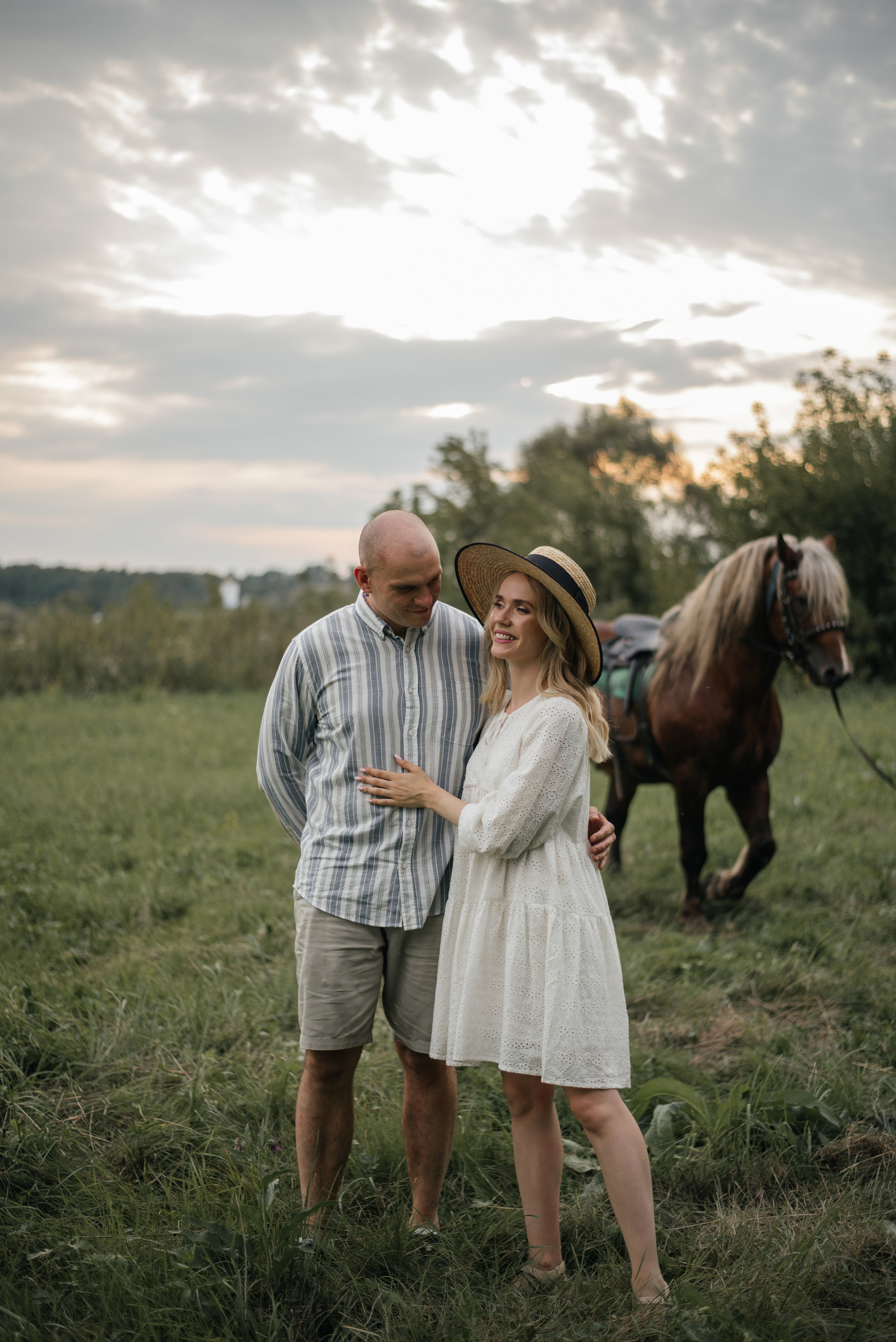 Фотосессия в лошадкой. Свадебный фотограф Белгород