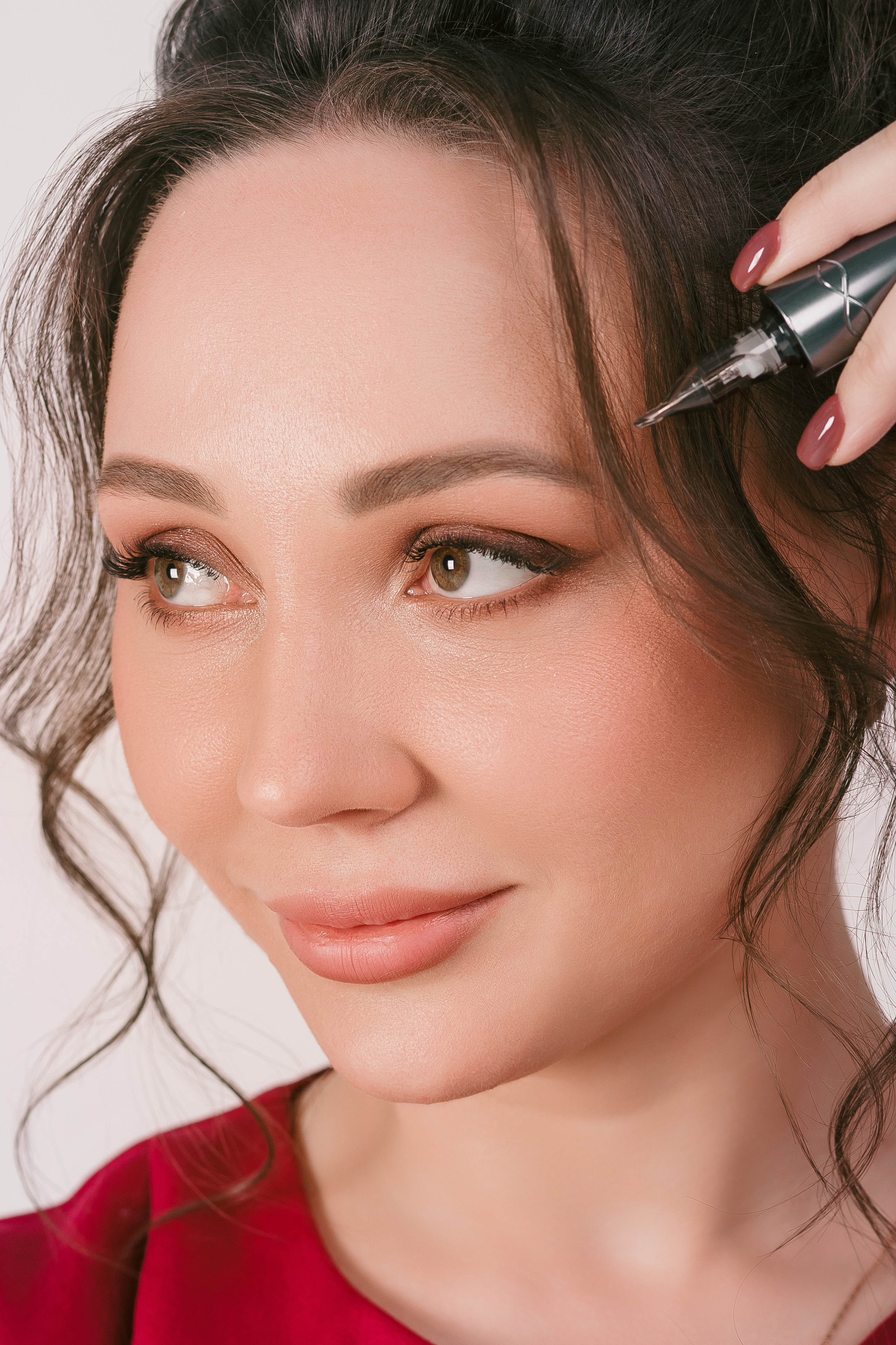 Фотоконтент для мастера перманентного макияжа в фотостудии. Фотограф в Санкт-Петербурге, Анна Скворцова