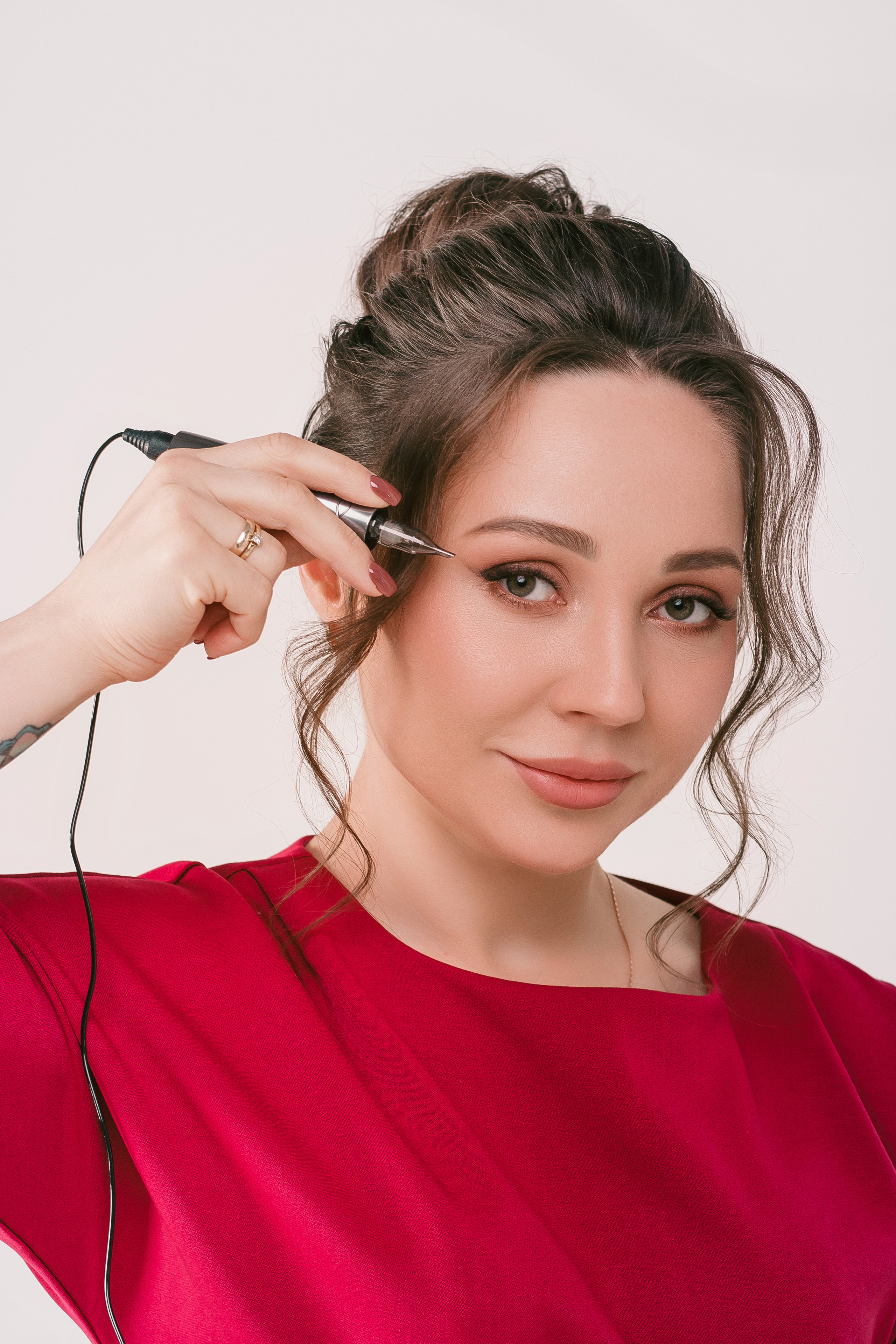 Фотоконтент для мастера перманентного макияжа в фотостудии. Фотограф в Санкт-Петербурге, Анна Скворцова