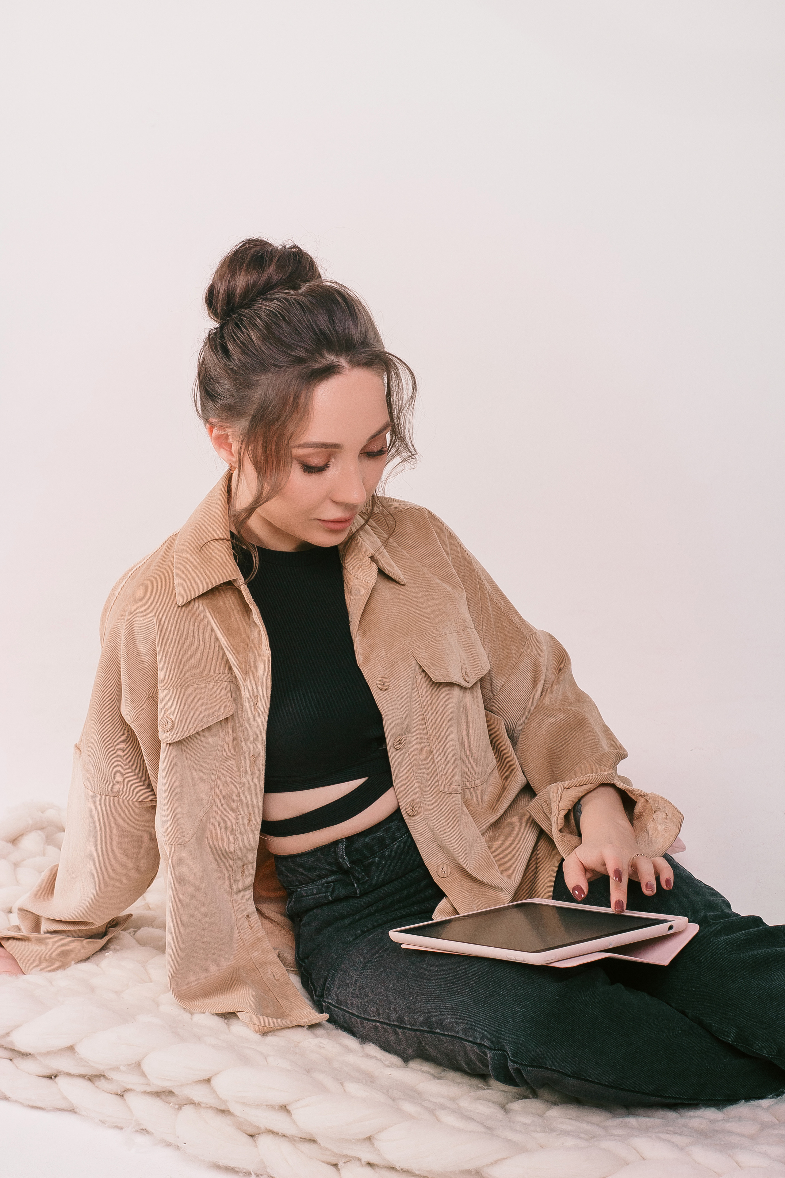 Фотоконтент для мастера перманентного макияжа в фотостудии. Фотограф в Санкт-Петербурге, Анна Скворцова