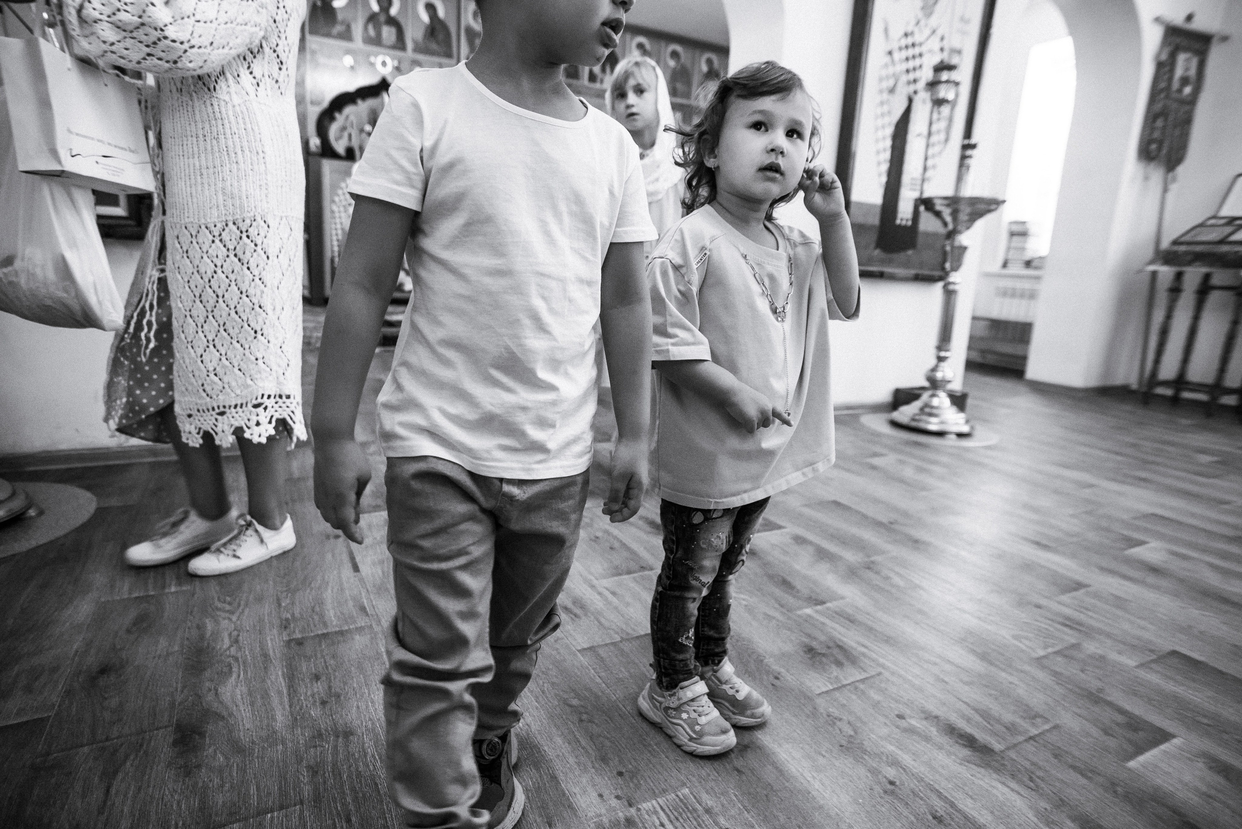 Крещение Даши и Алены. Семейный документальный фотограф в Волгограде Мариэта Додина