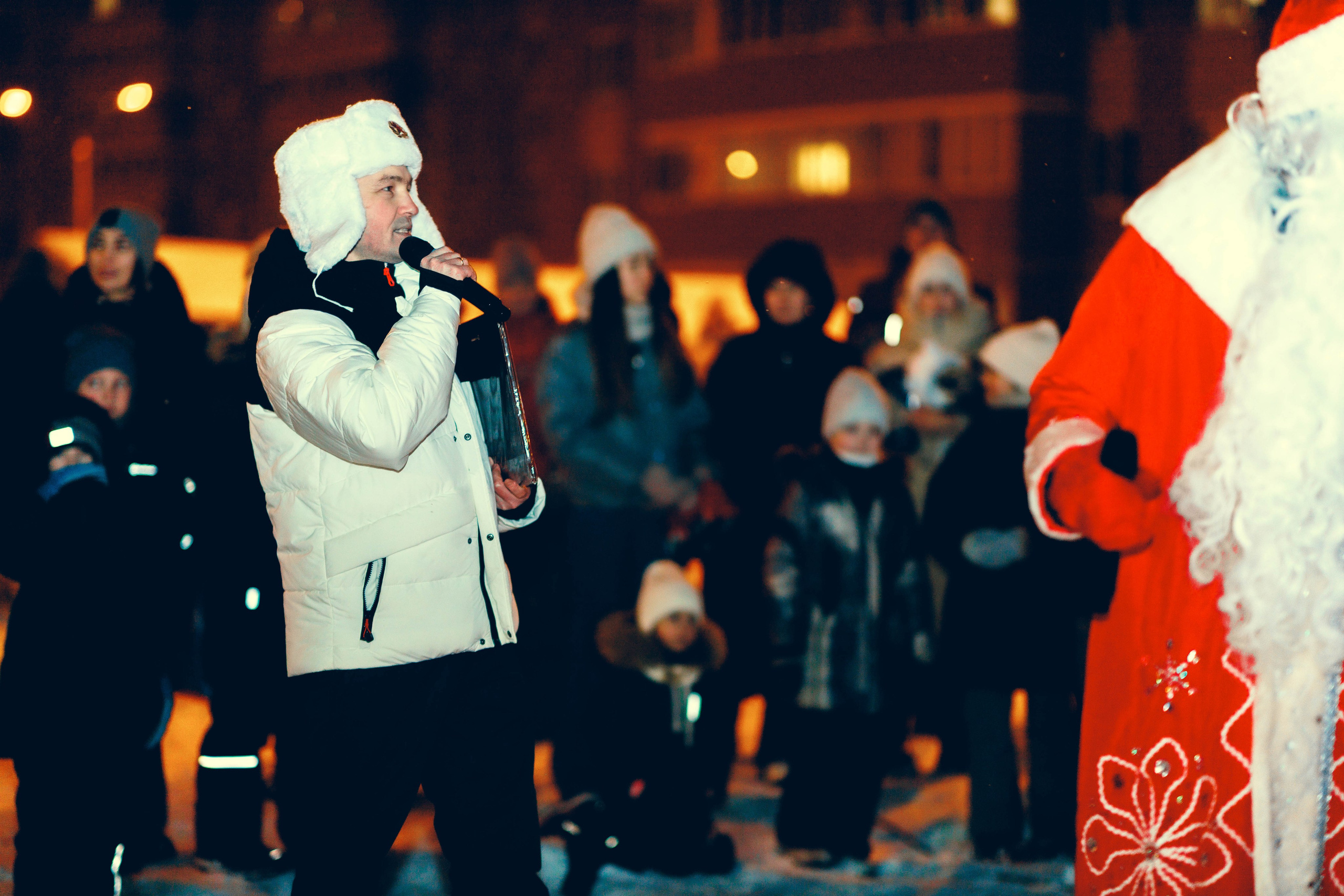 Елка в микрорайоне Университет. Фотограф г. Чебоксары Николай Фадеев