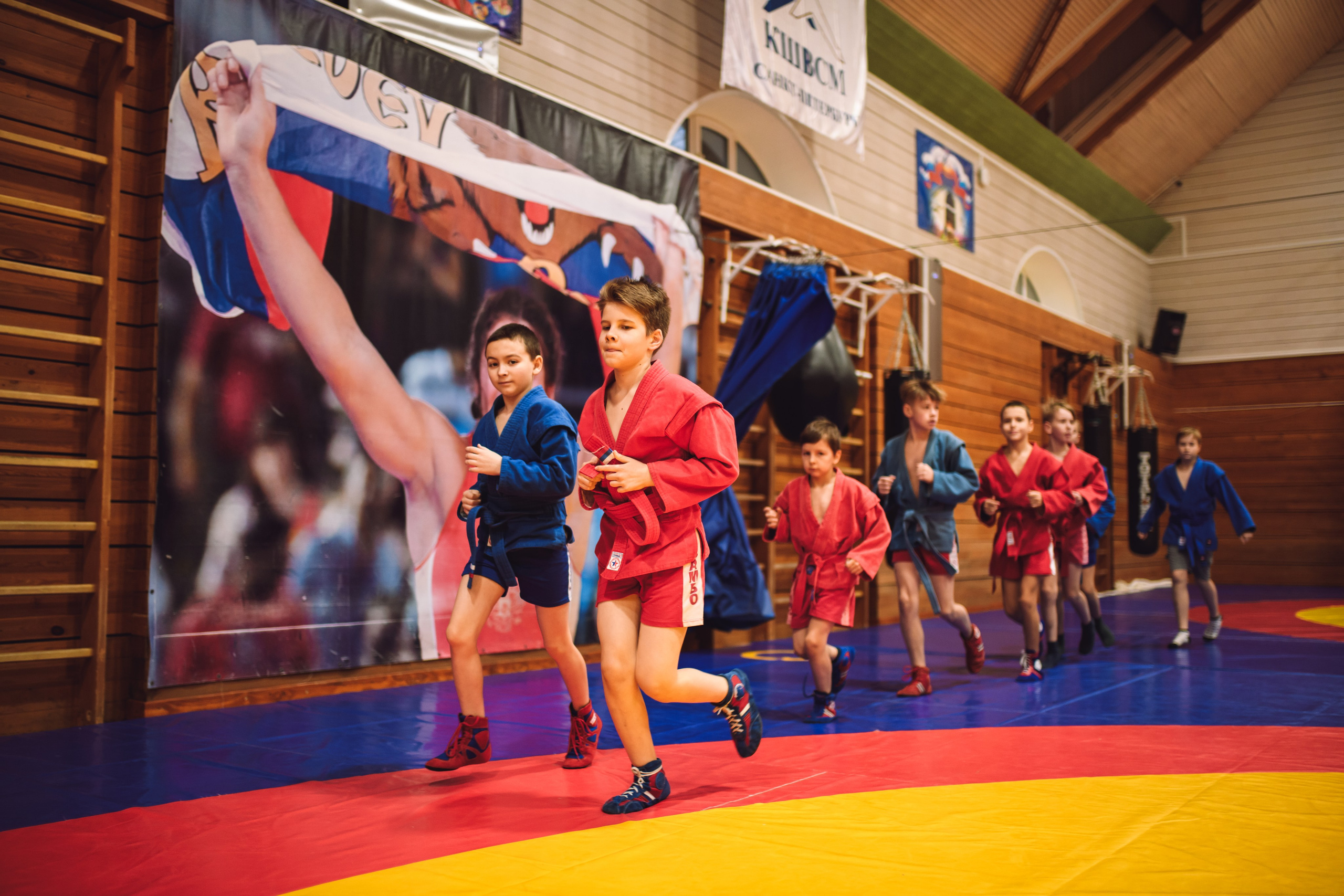 Тренировка Самбо. Фотограф в Санкт-Петербурге Виталий Кедов