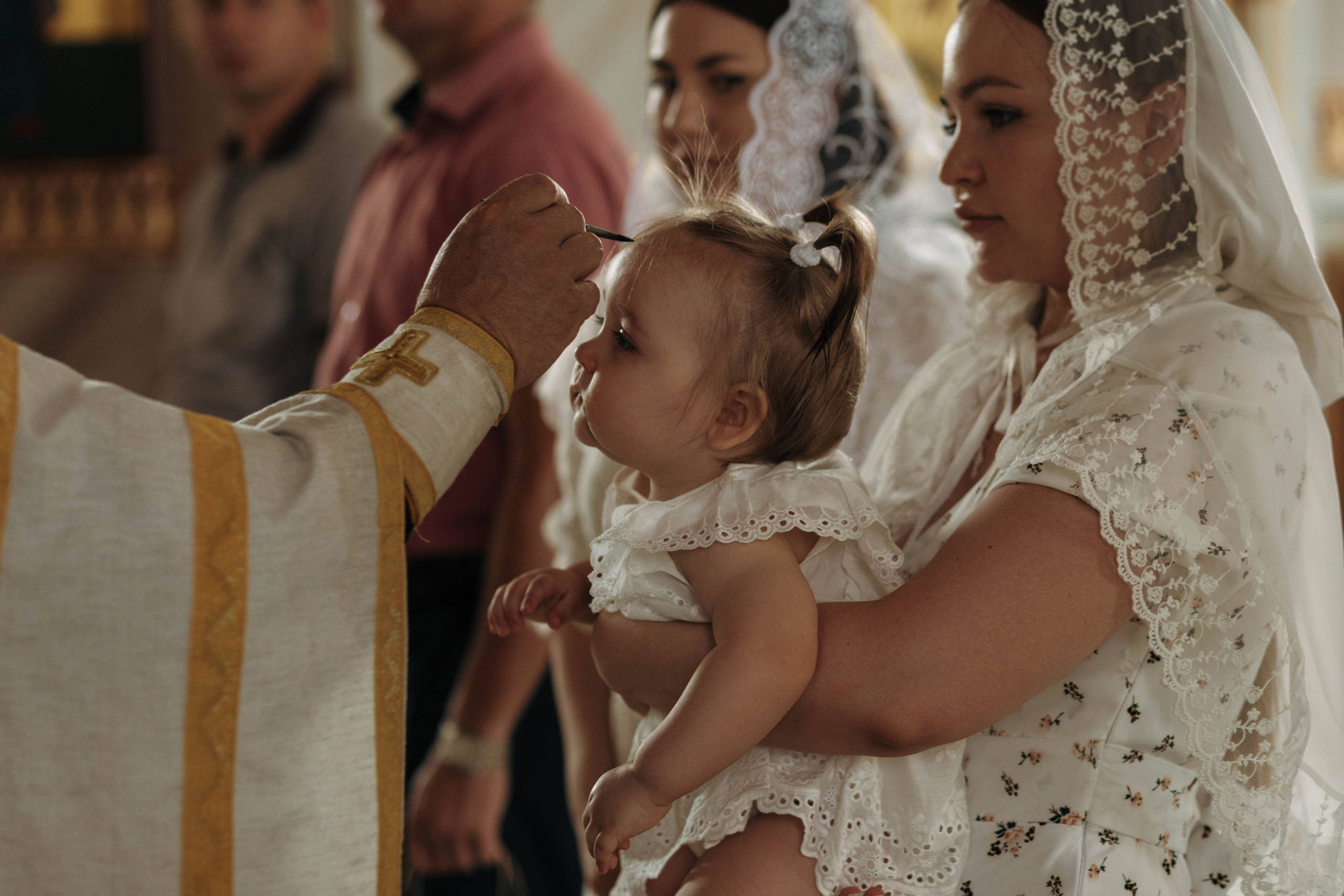 Таинство Крещения Сони. Фотограф Сальск Катерина