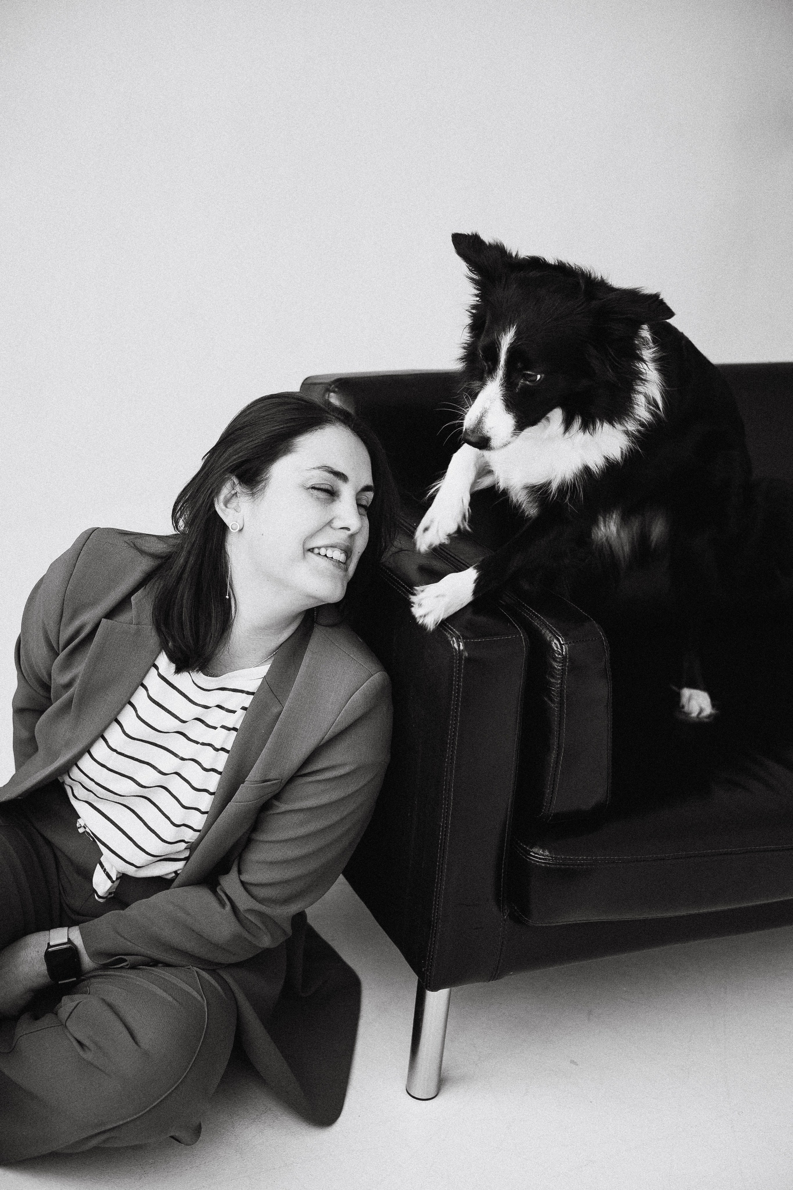 Катя и Райли. Фотограф-анималист Богданова Полина