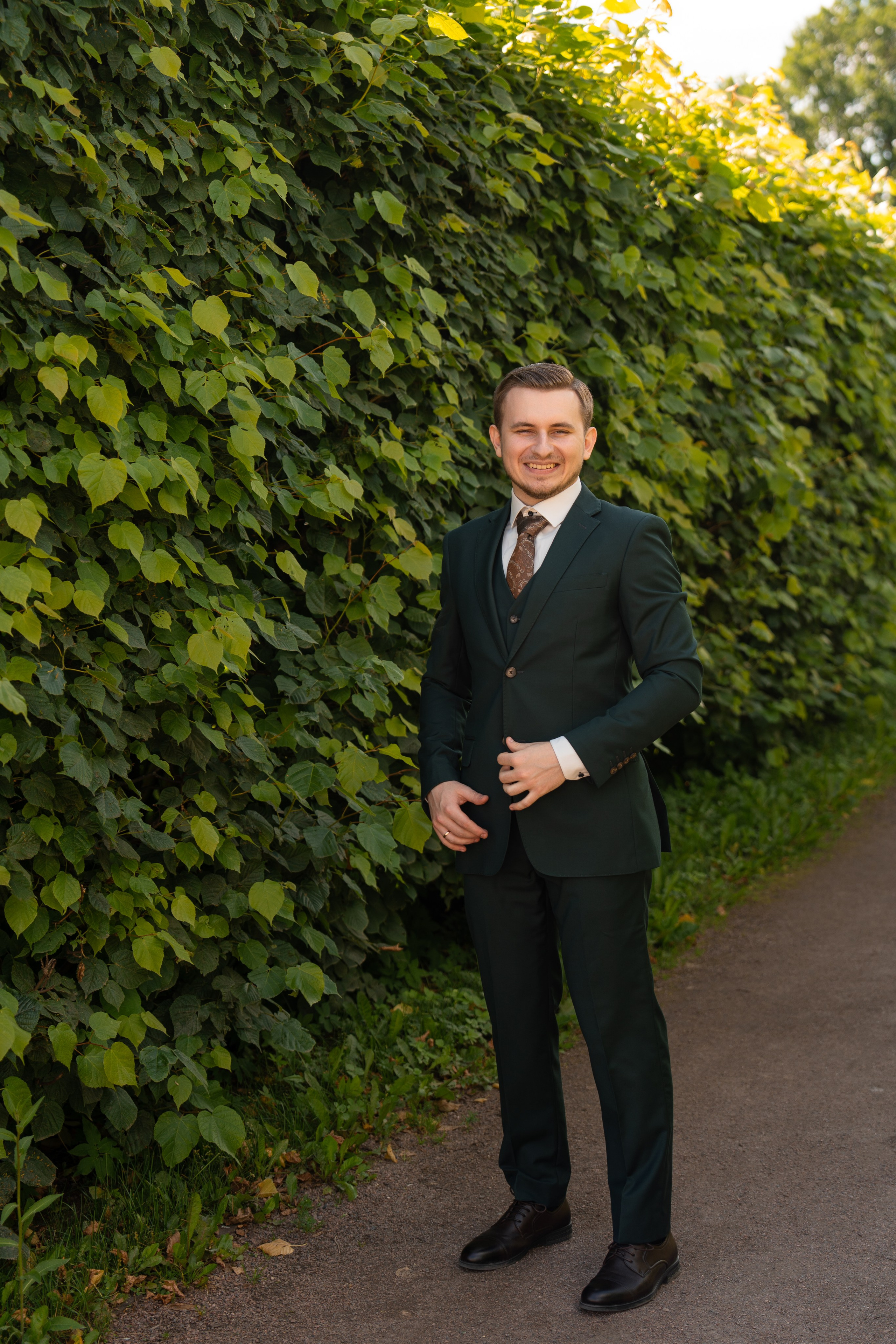 Влад и Илина в Кусково. Свадебный фотограф в Москве Анна Полушина